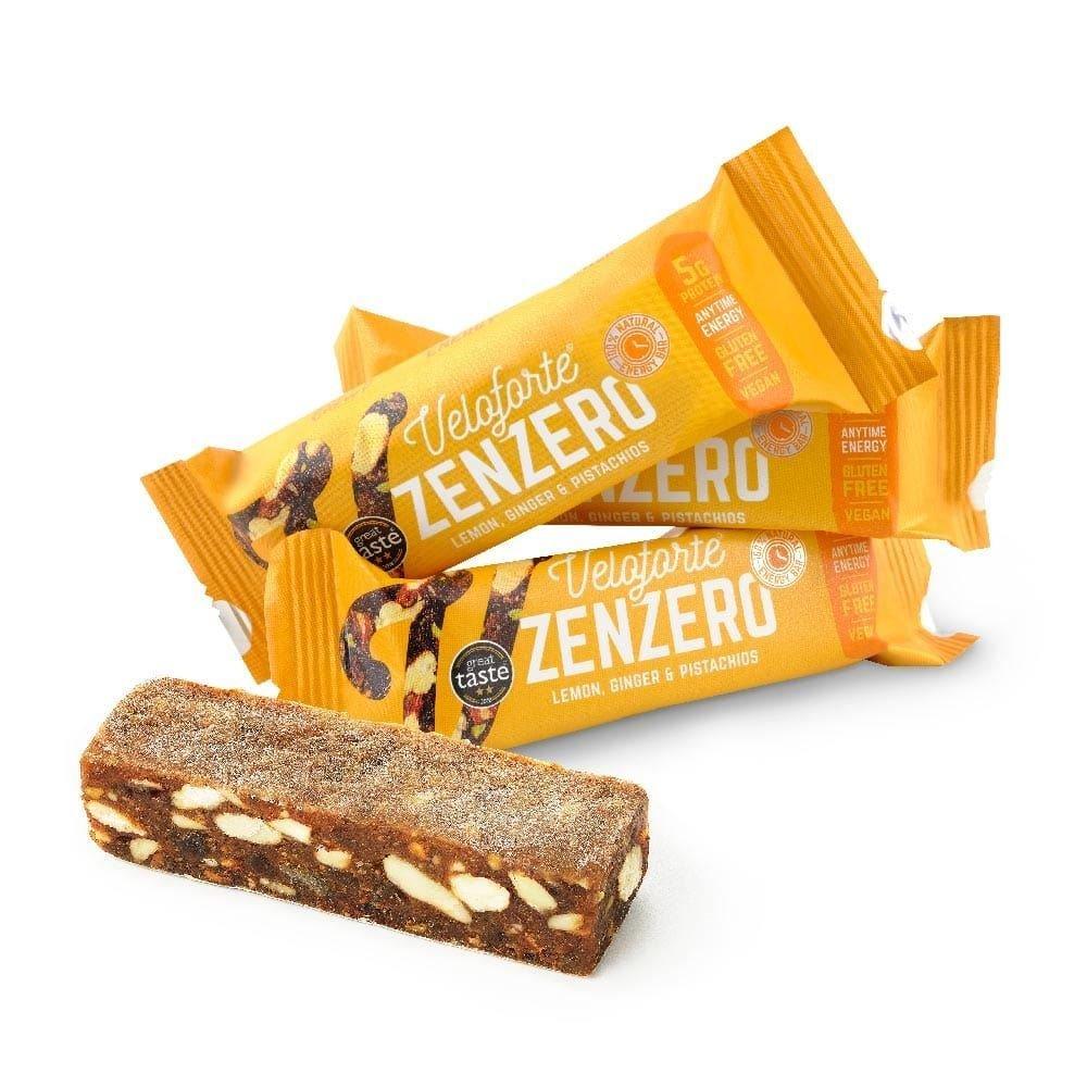 Veloforte Energy Bars (24 x 70g Bars) - Zenzero (Lemon