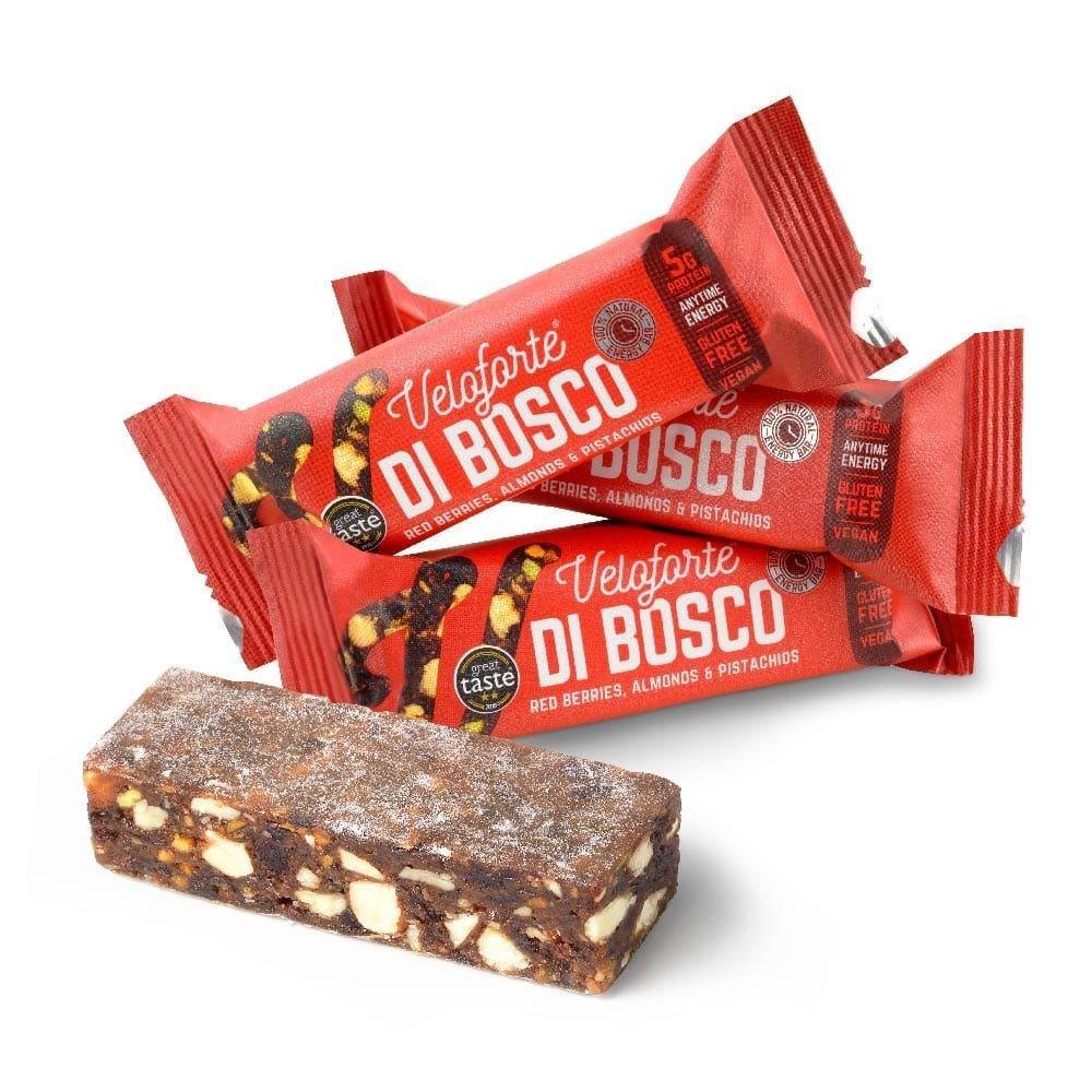 Veloforte  Energy Bars (24 X 70G Bars) - Di Bosco (Red B - Pack of 24
