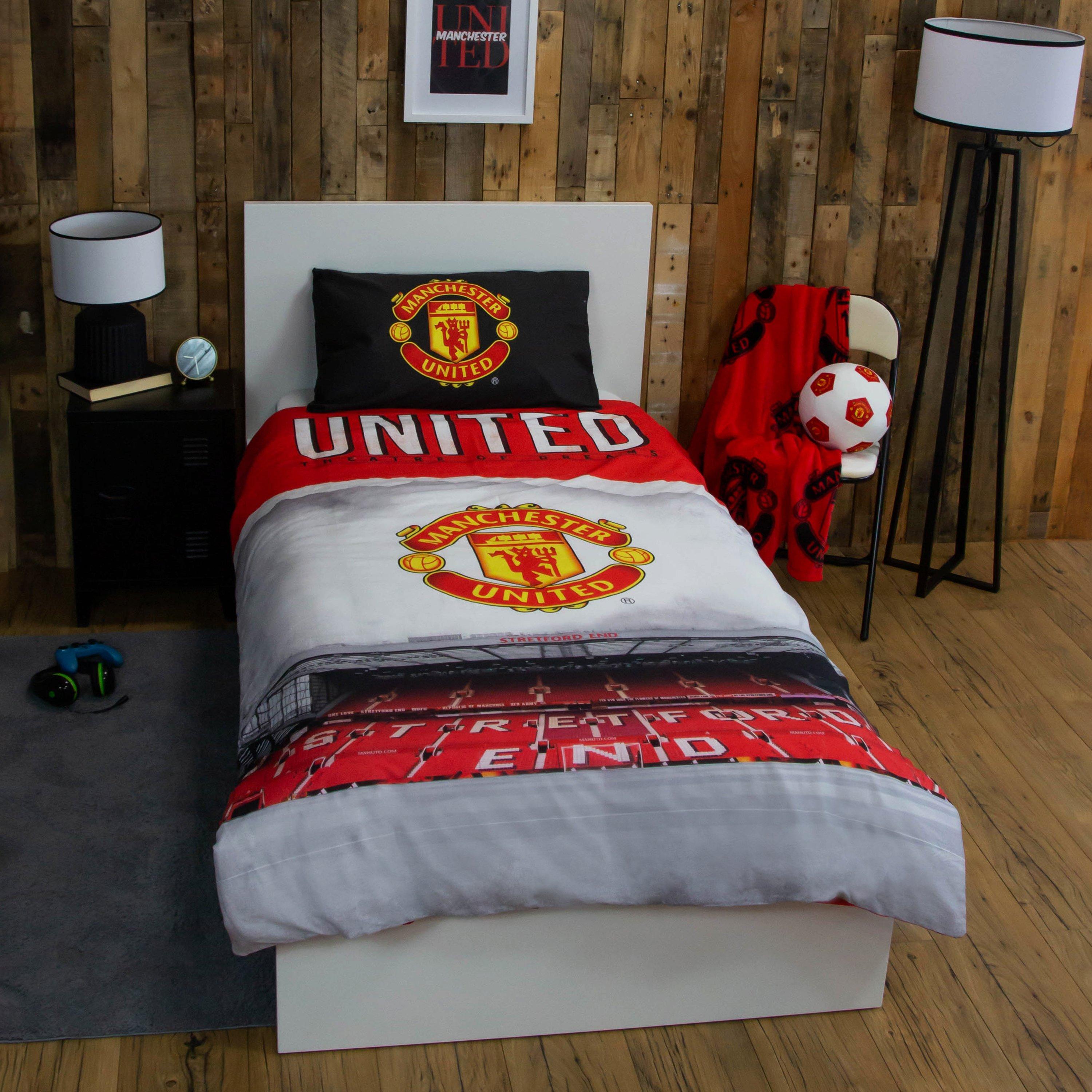 Multi - Manchester United FC - Man United FC Stadium Single Panel Duvet - 2