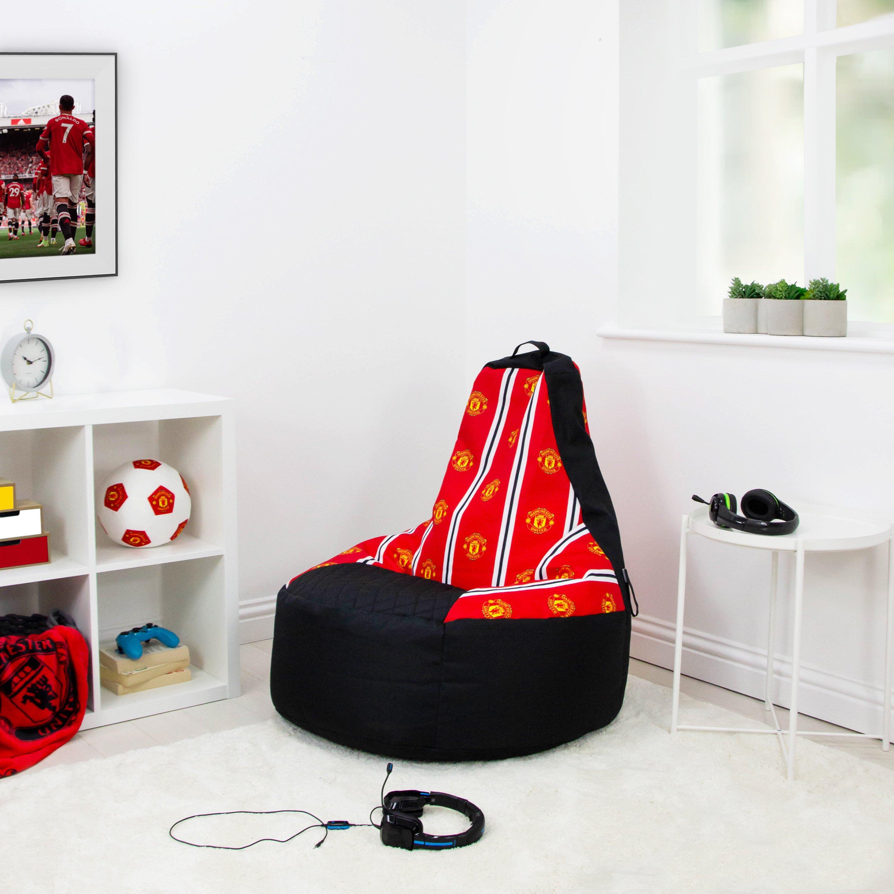 Multi - Manchester United FC - Manchester United FC Gaming Bean Chair - 1