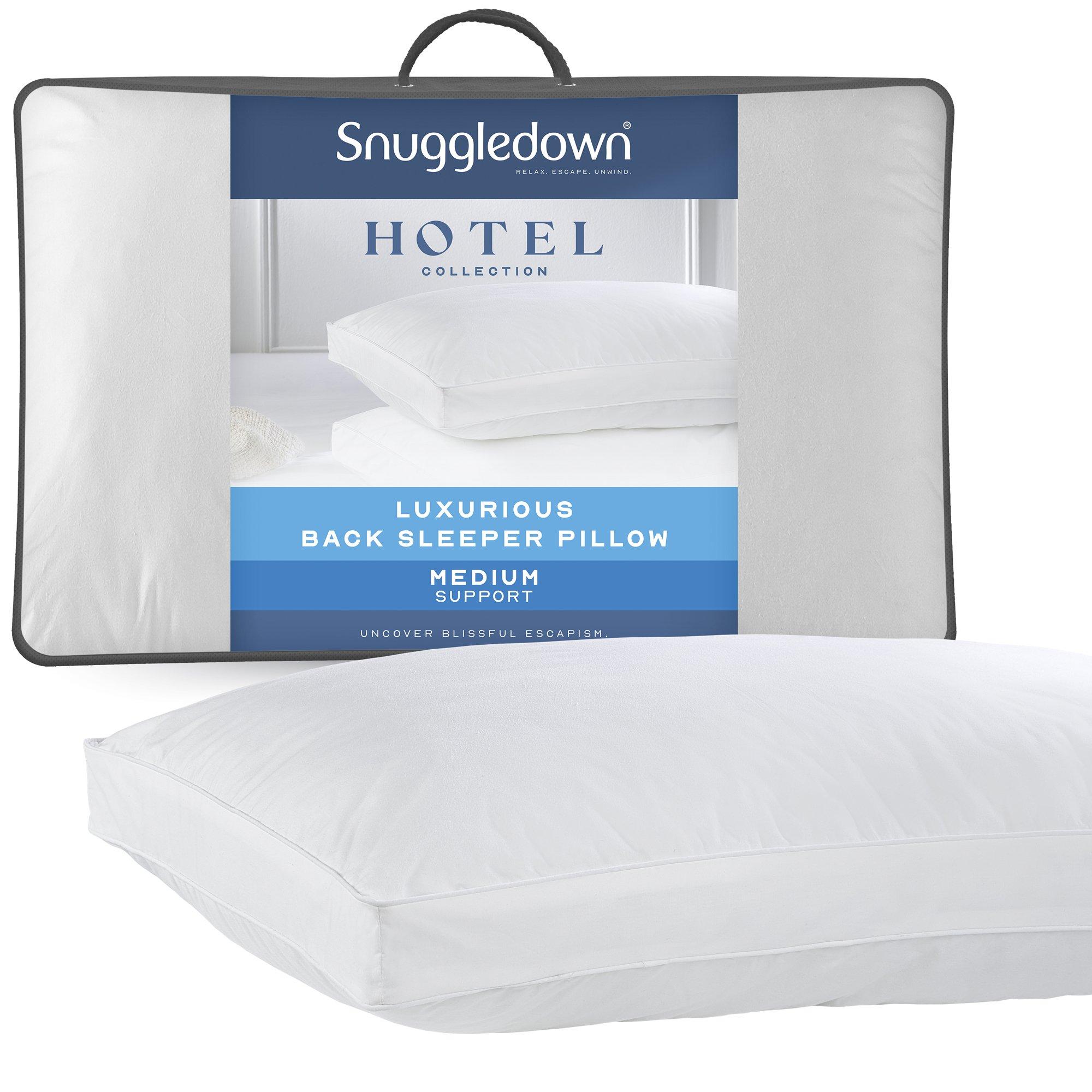Snuggledown Back Sleeper Medium Pillow