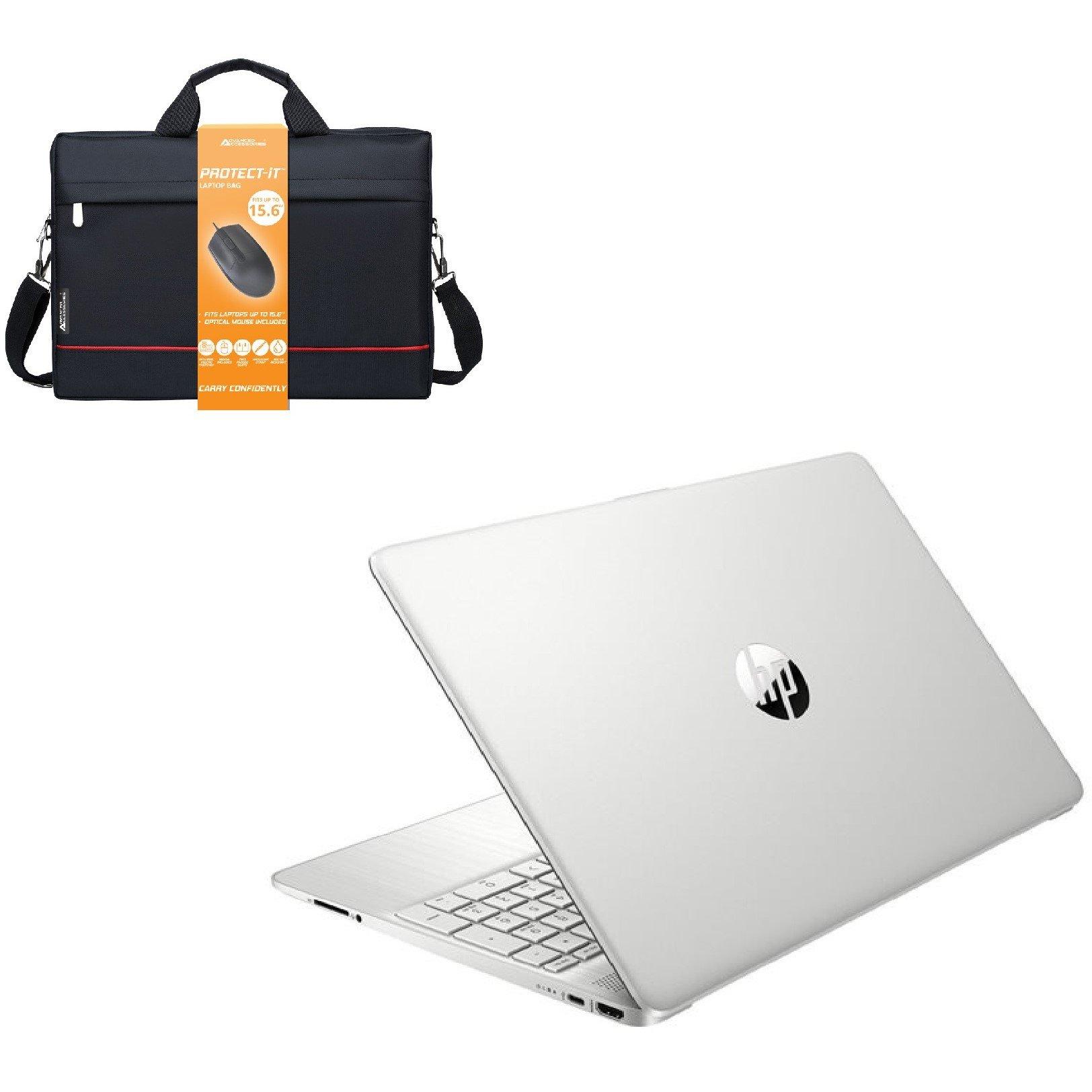 Silver - HP - HP 15 Laptop Core i3 4GB 128GB Win 11  Set - 6