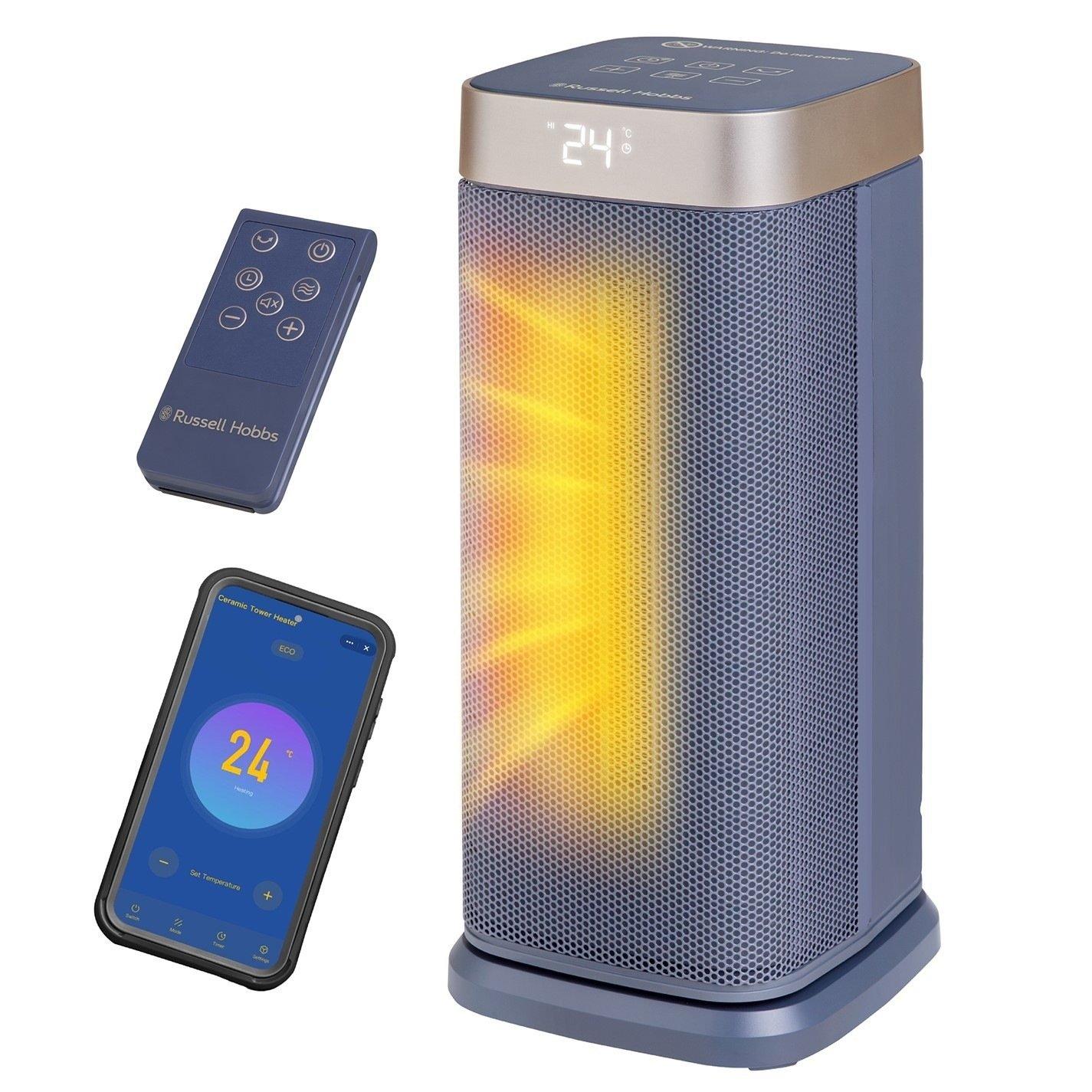 Russell Hobbs RHCTH2002OP-SMT 2000W Smart Ceramic Heater