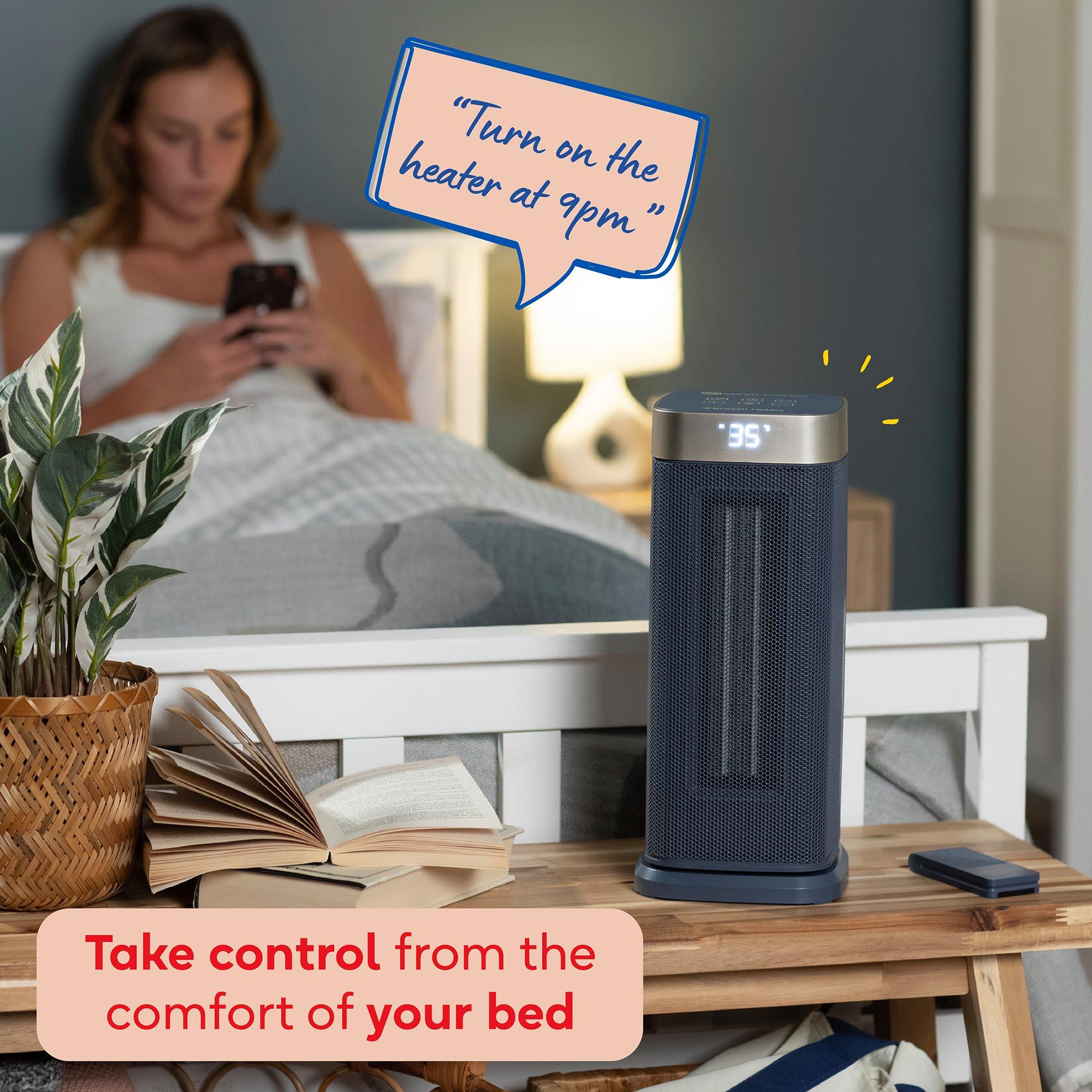 Navy Blue And C - Russell Hobbs - RHCTH2002OP-SMT 2000W Smart Ceramic Heater - 4