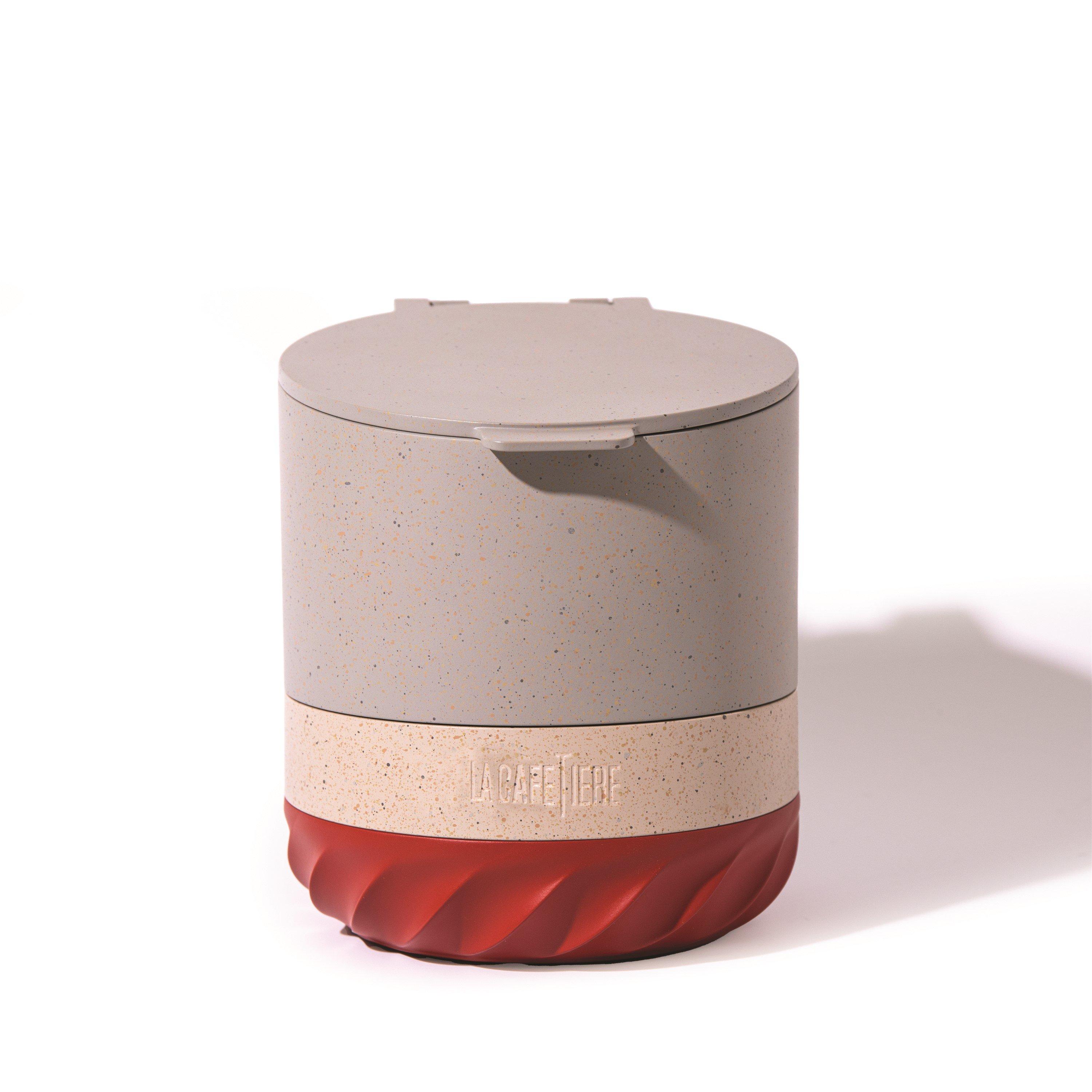 Grey - La Cafetiere - Renew Composter and Knockbox - 1