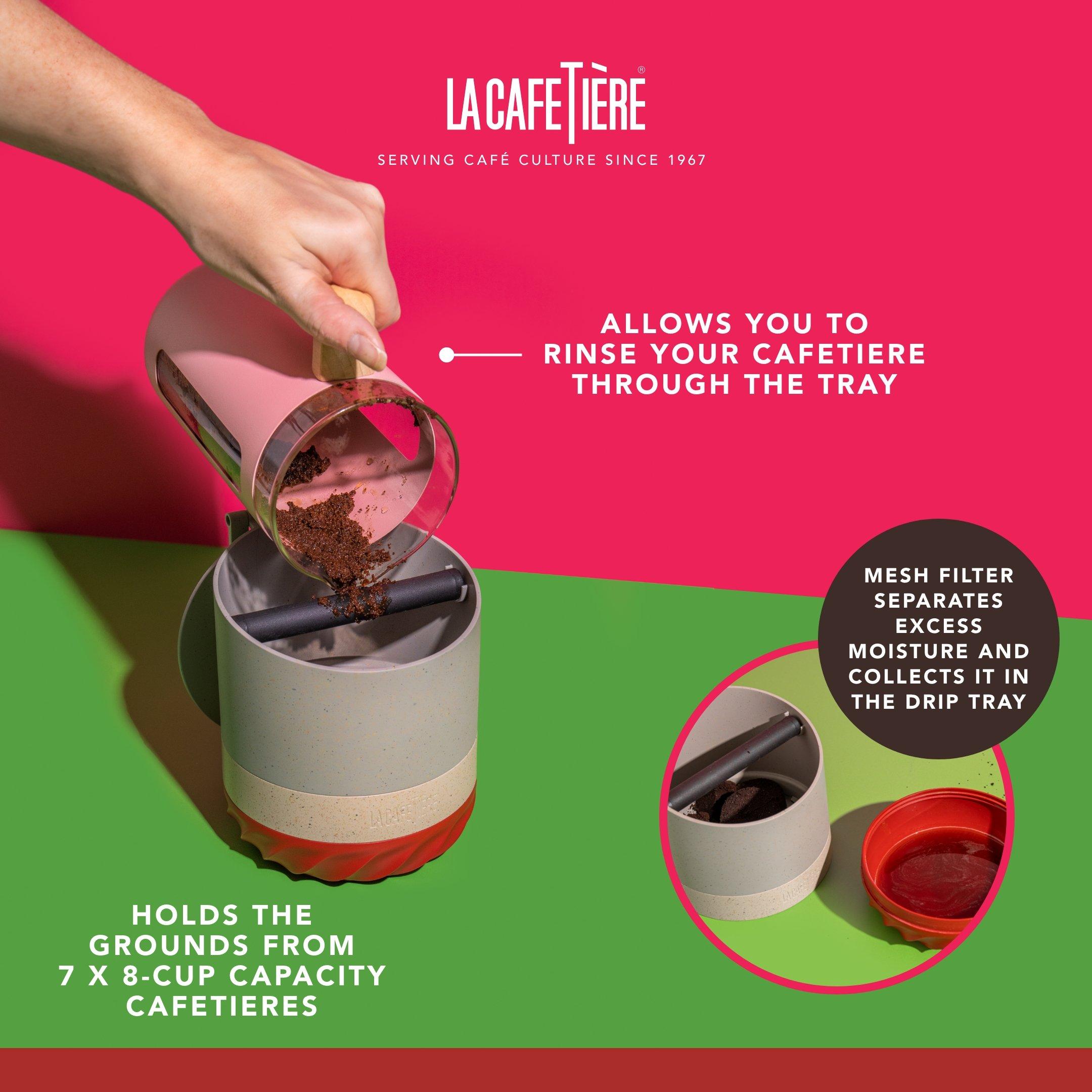 Grey - La Cafetiere - La Cafetiere Renew Composter and Knockbox - 4