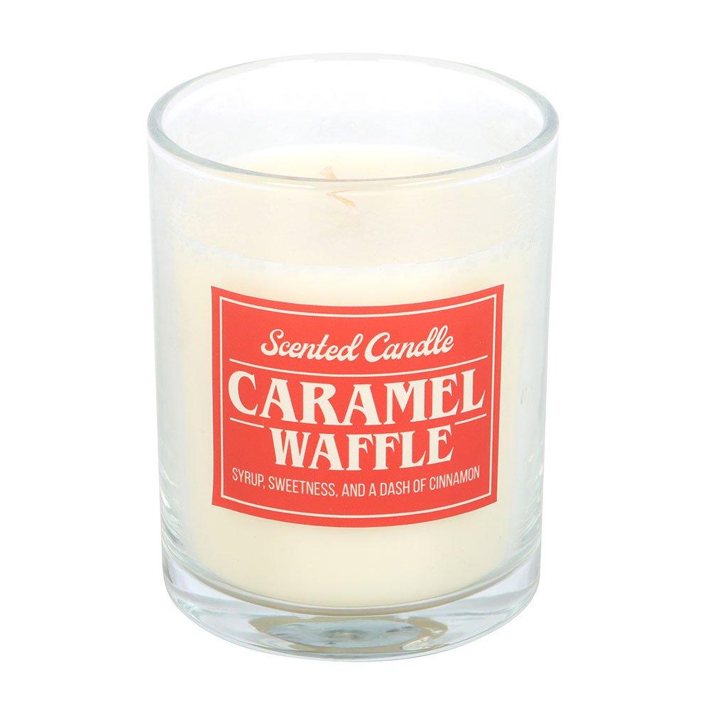 White - Something Different - Caramel Waffle Scented Candle - 3