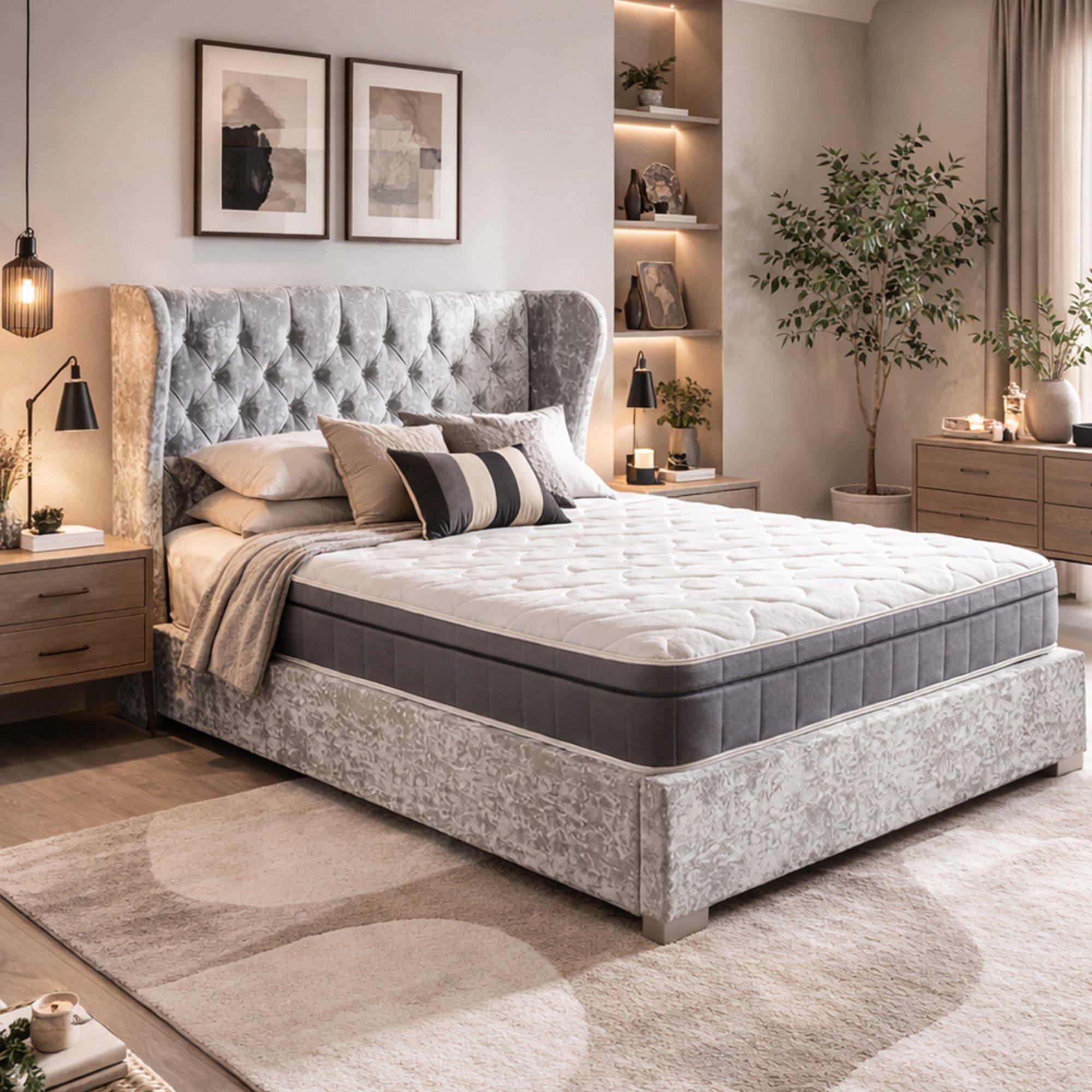 White - Aspire - CloudRest Pocket Hybrid Euro Top Mattress Medium C - 1