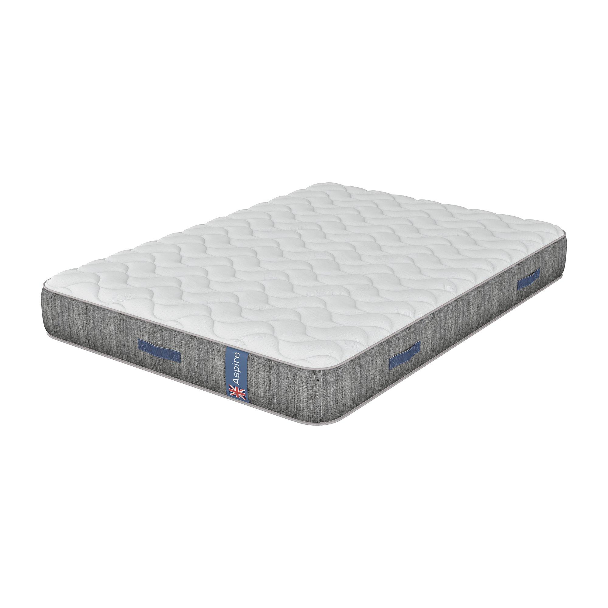 White - Aspire - PureRest Pocket Hybrid Mattress Medium Comfort 23c - 3