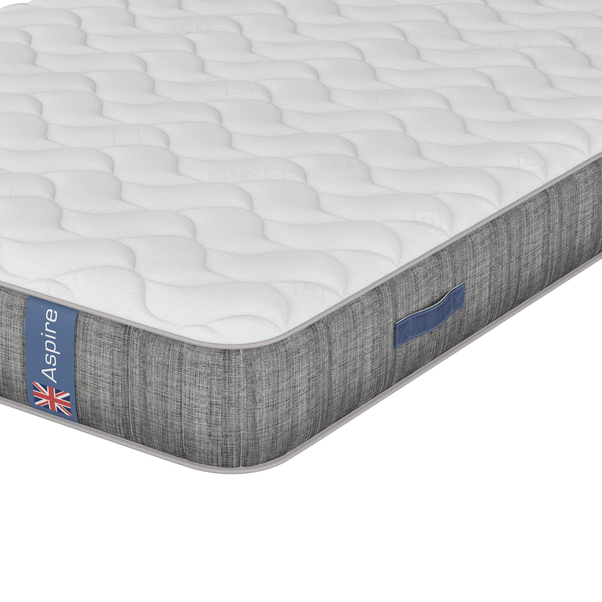 White - Aspire - PureRest Pocket Hybrid Mattress Medium Comfort 23c - 4