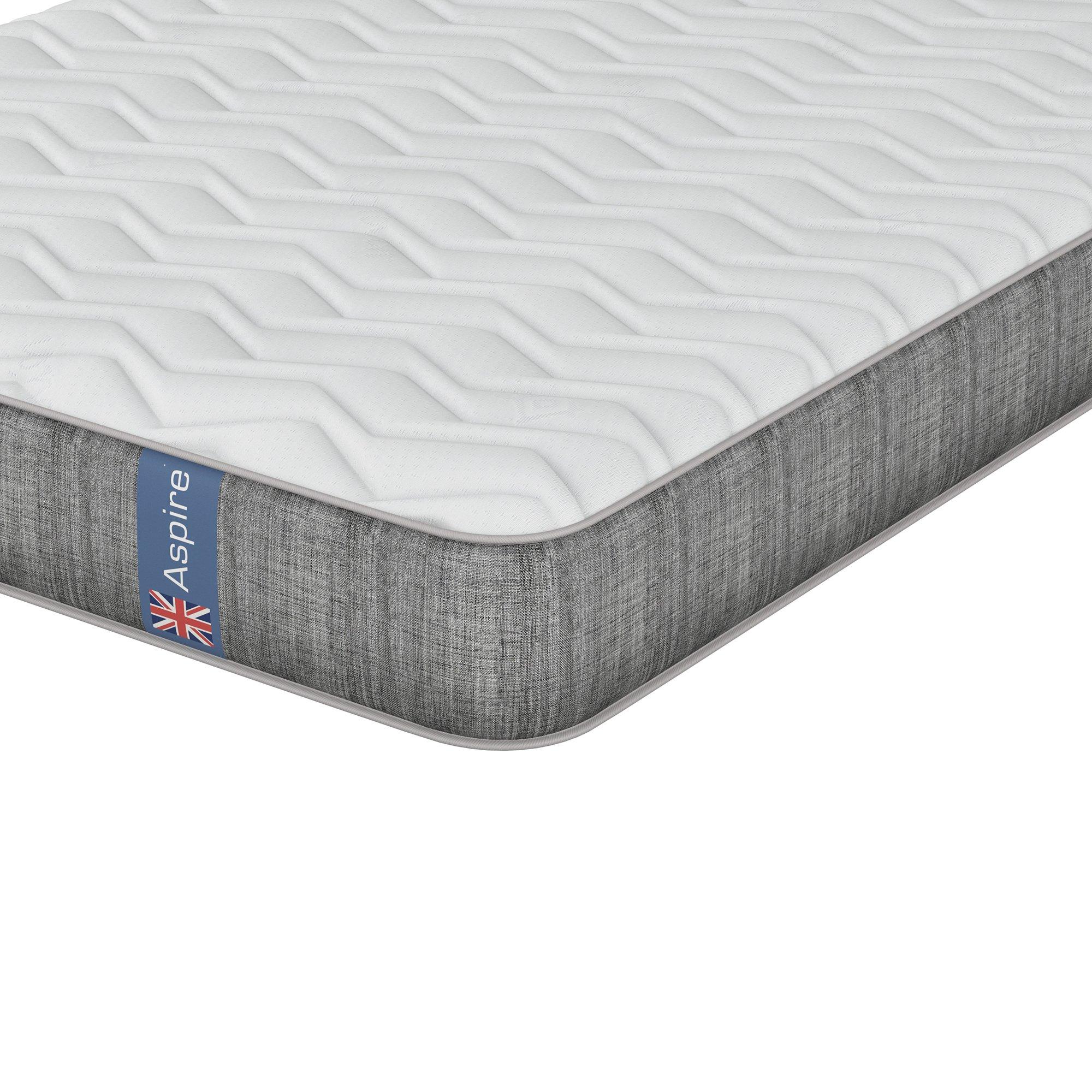 White - Aspire - ComfortRest Pocket 1000 Hybrid Mattress Medium 23c - 4