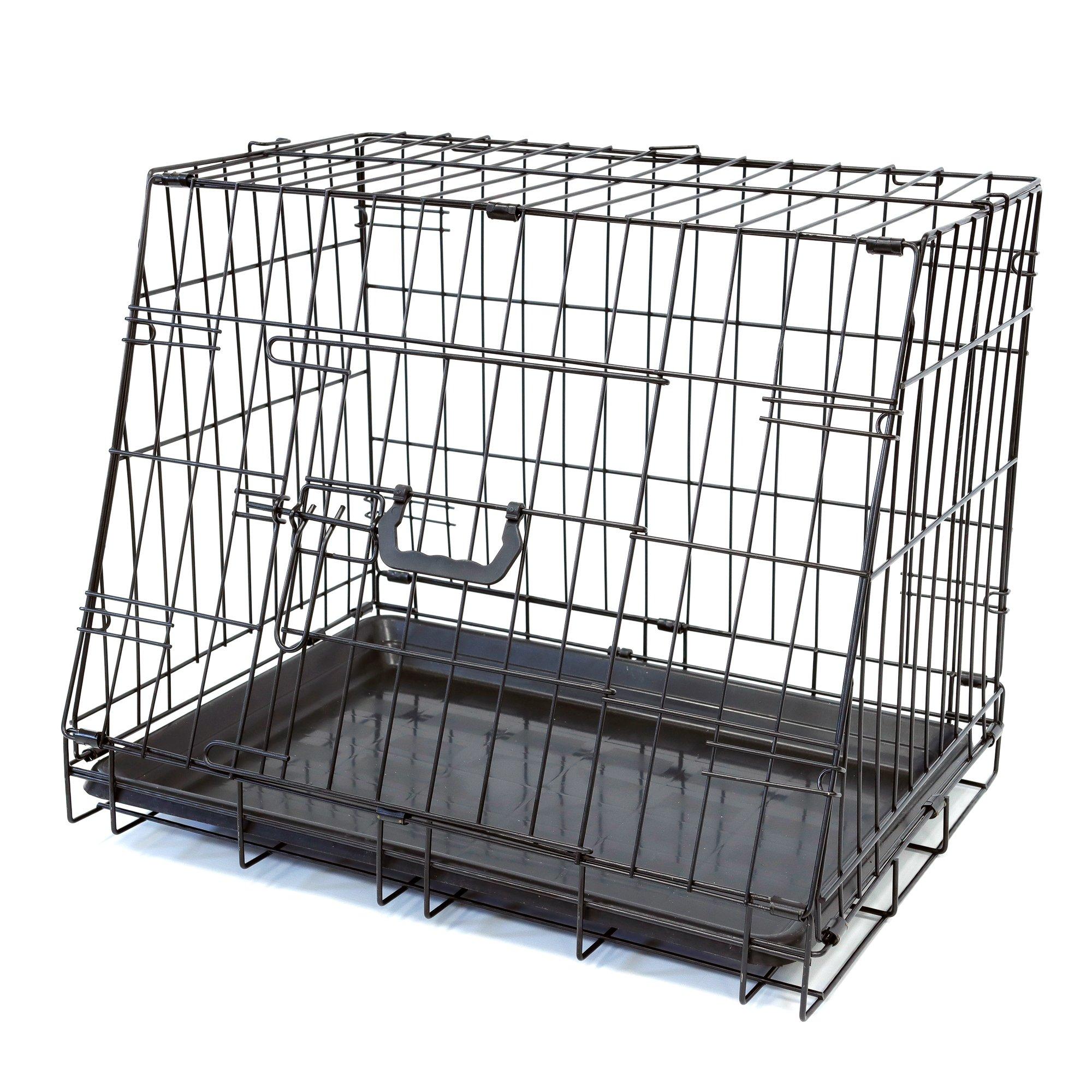 Black - Streetwize - Folding Car Boot Dog Crate - 1
