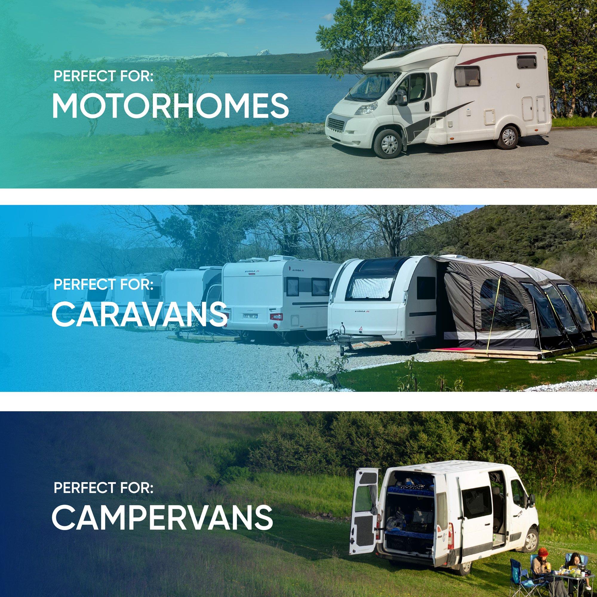 Blue - Streetwize - Olympus 6-Man Inflatable Air Tent - 7