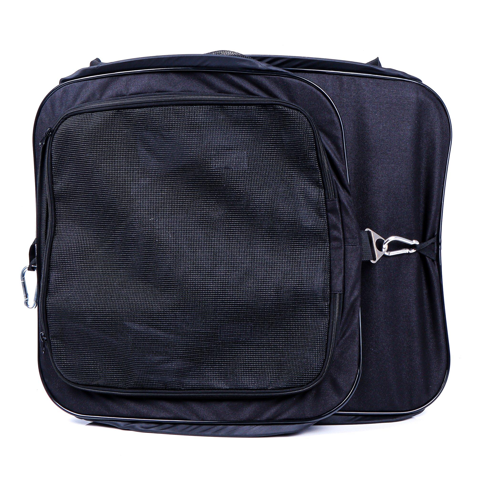 Black - Streetwize - Foldable Pet Kennel - 3