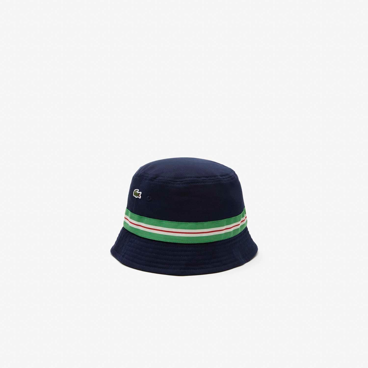 Blue - Lacoste - Stripe Bucket Hat - 2