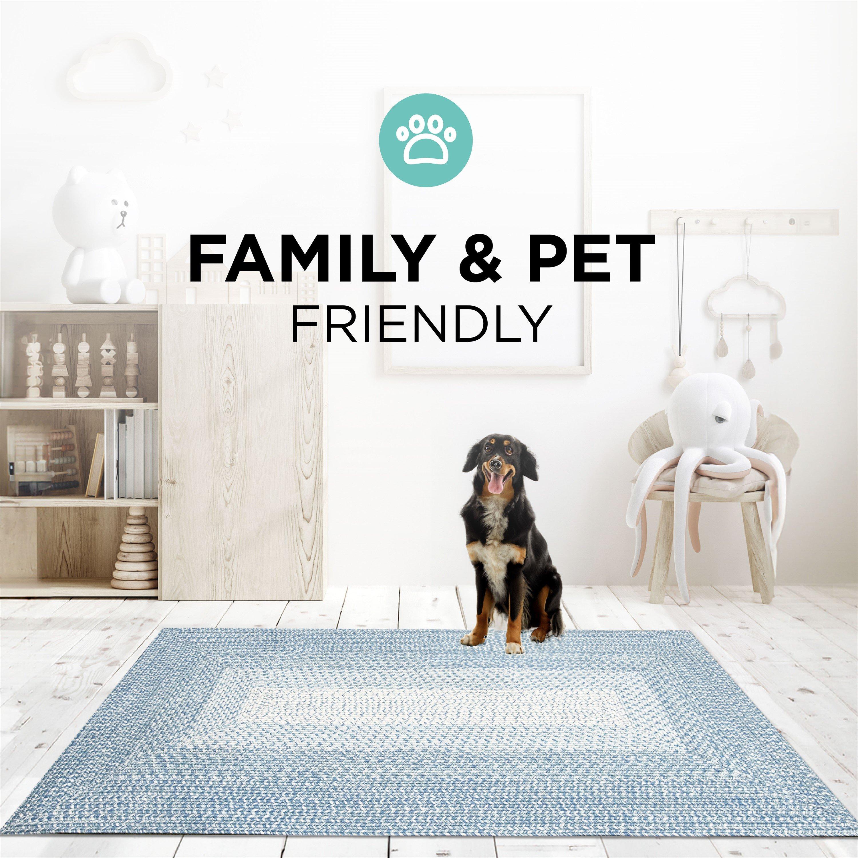 Ocean Blue - Streetwize - Style Rug - Ocean Blue - 80cm x 150cm - 7