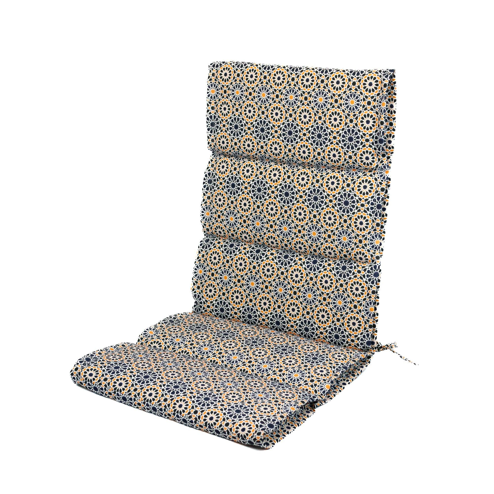 Multi - Streetwize - Outdoor Casablanca Full Length Seat Cushion - 1
