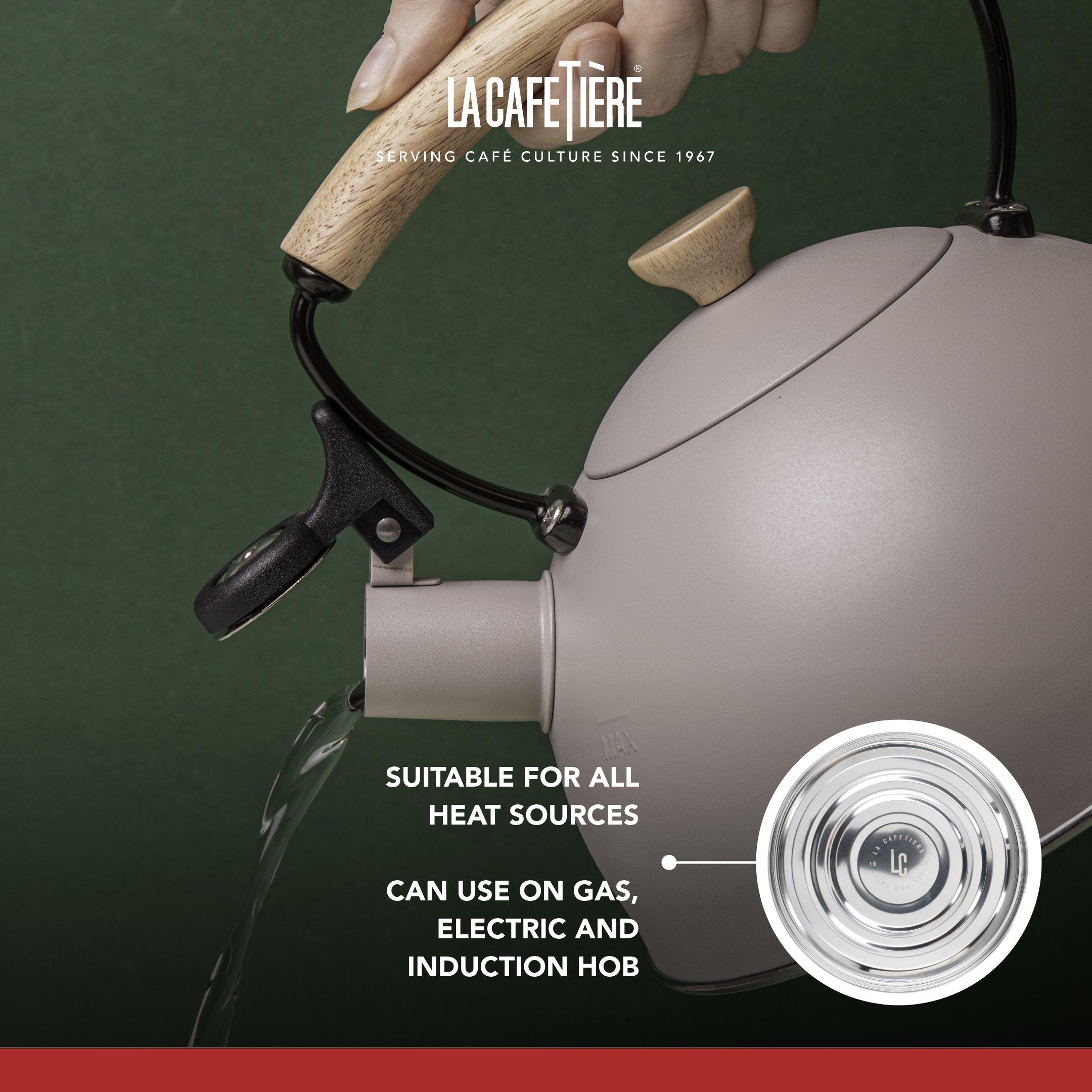 Cream - La Cafetiere - La Cafetière Latte Whistling Kettle - 3