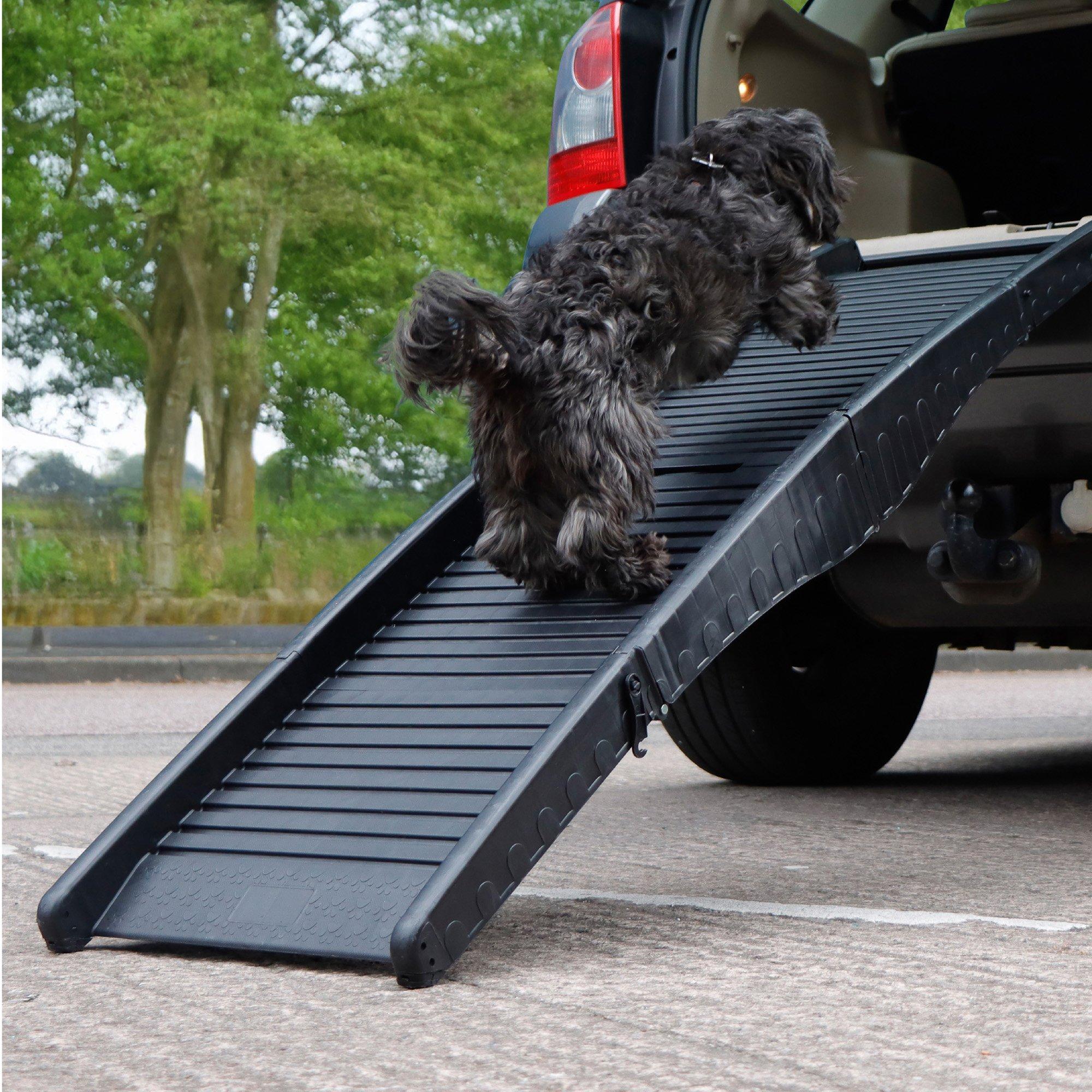 Black - Streetwize - Folding Heavy Duty Pet Ramp - 3