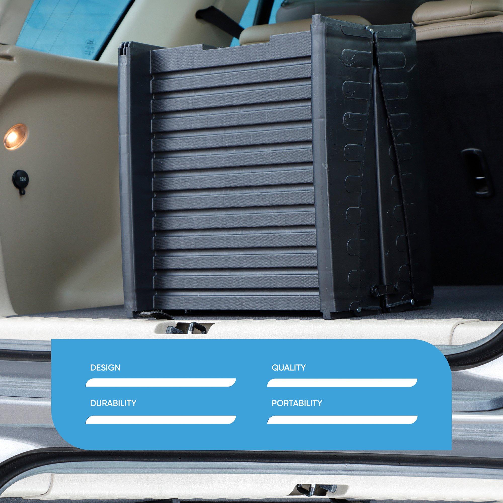 Black - Streetwize - Folding Heavy Duty Pet Ramp - 6