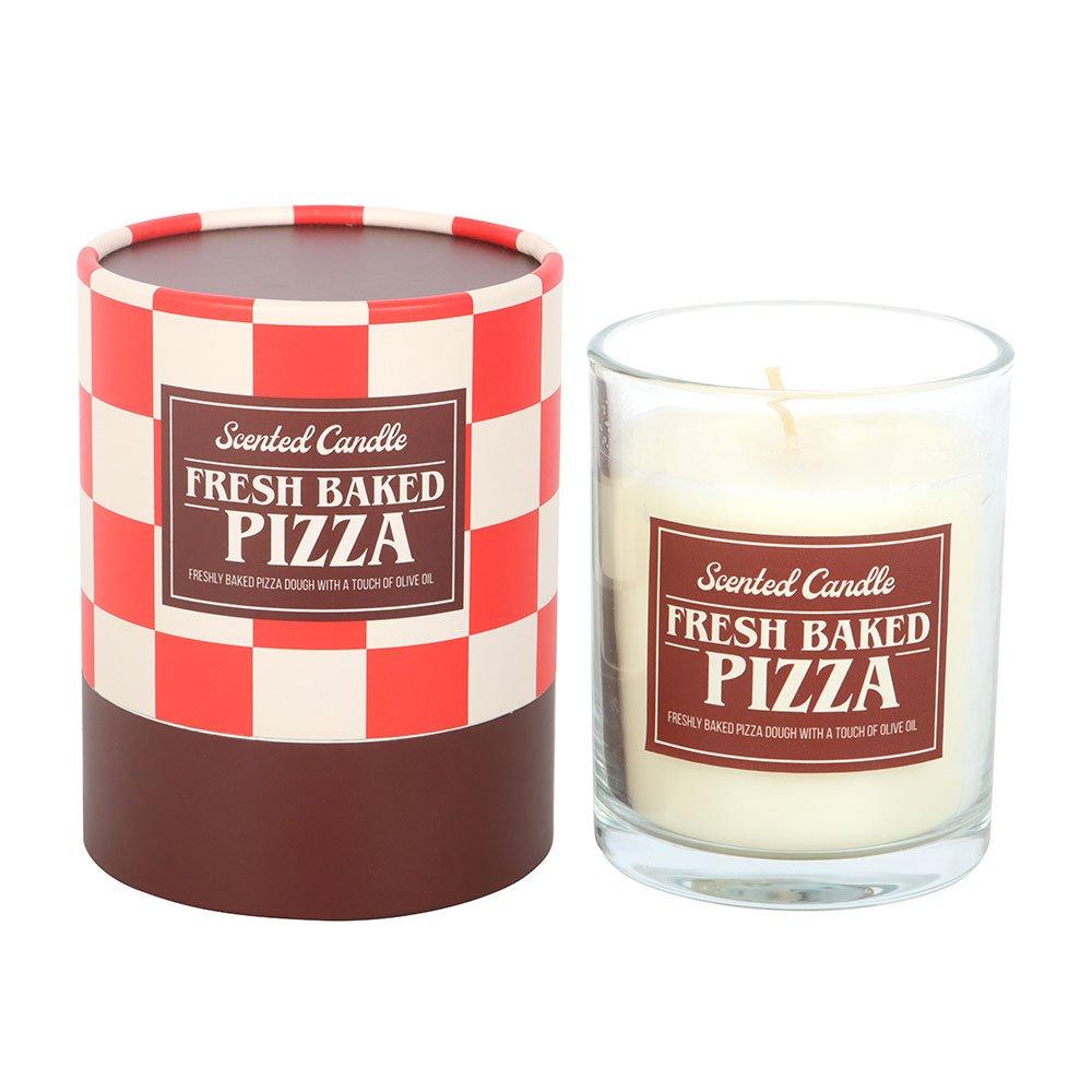 White - Something Different - Fresh Baked Pizza Scented Candle - 3