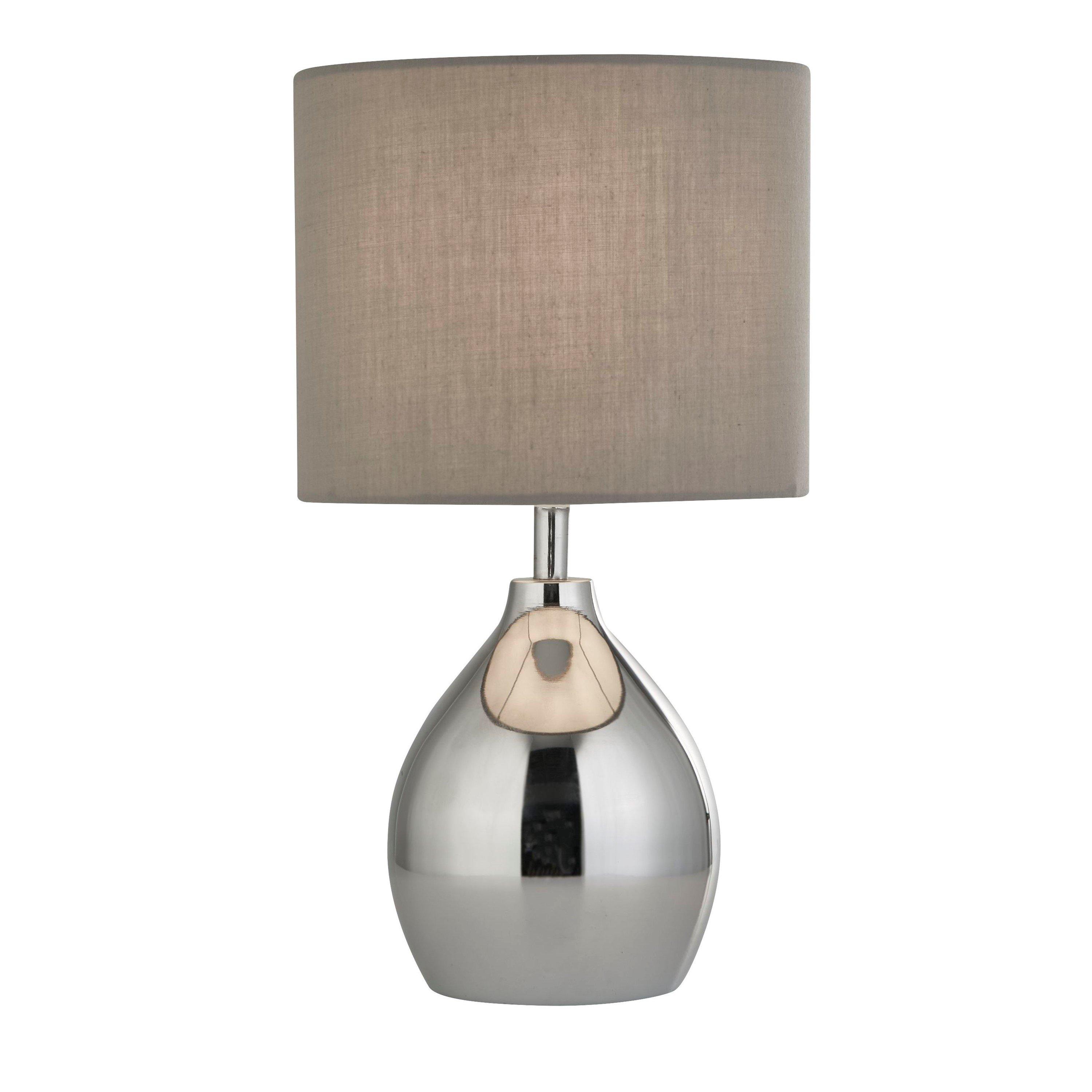 Chrome - Lighting Collection - Chrome Table Lamp - 2
