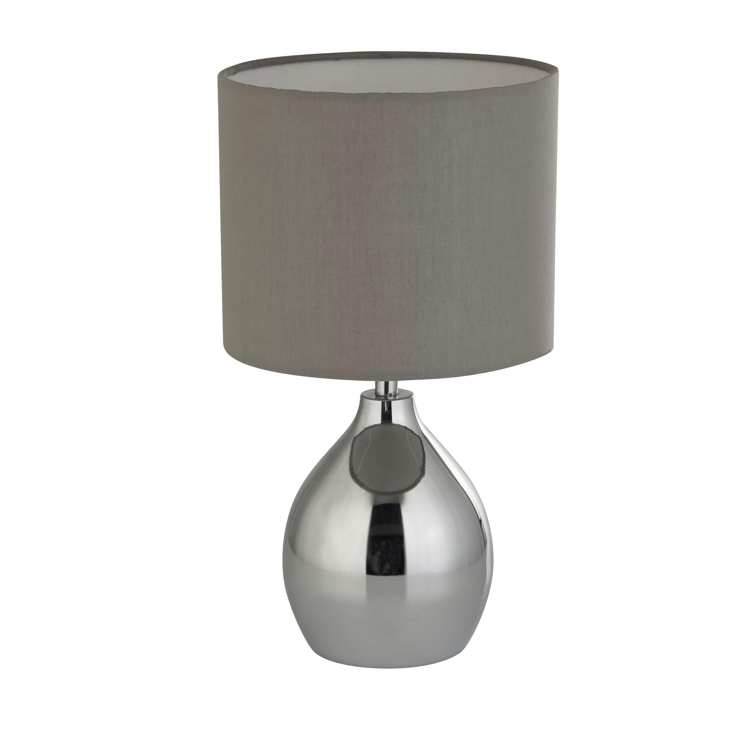 Chrome - Lighting Collection - Chrome Table Lamp - 3