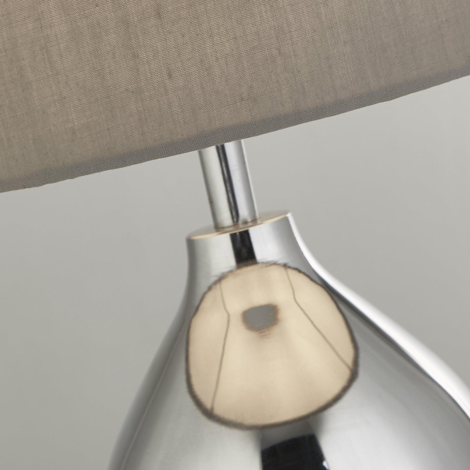 Chrome - Lighting Collection - Chrome Table Lamp - 4