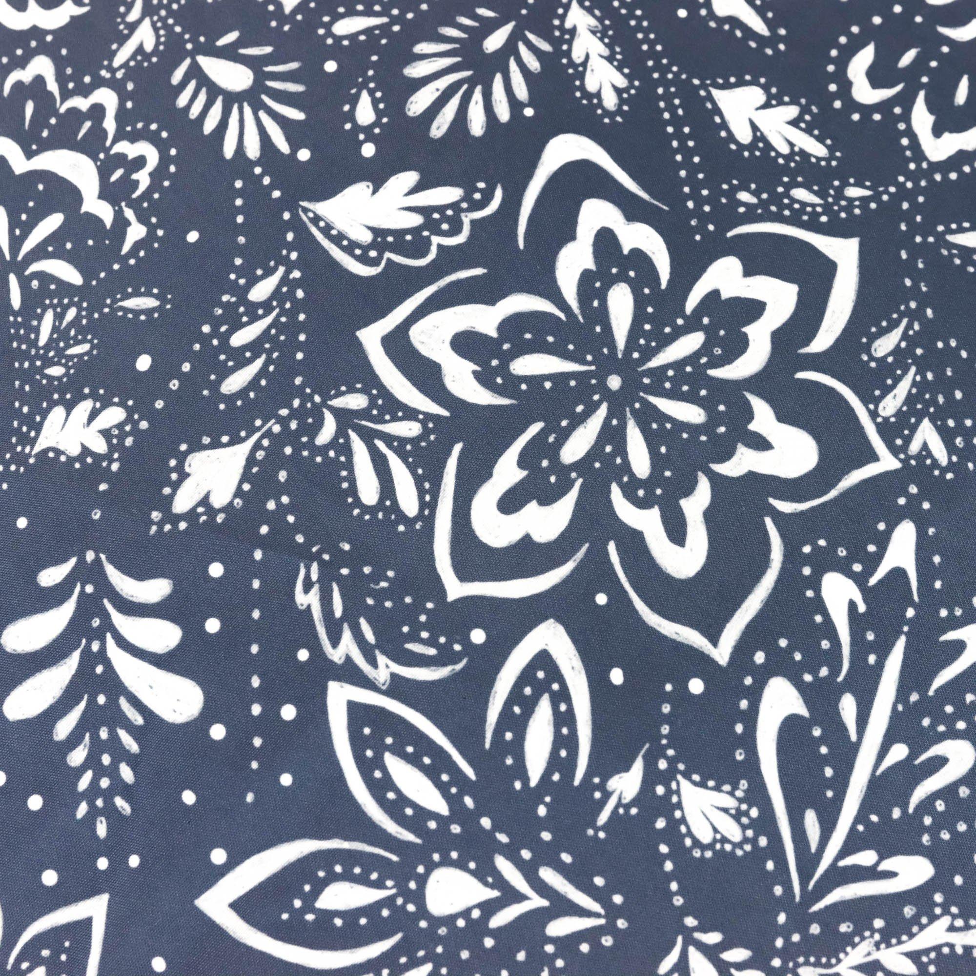 Blue - Streetwize - Outdoor Hampton Pouf Ottoman - 3