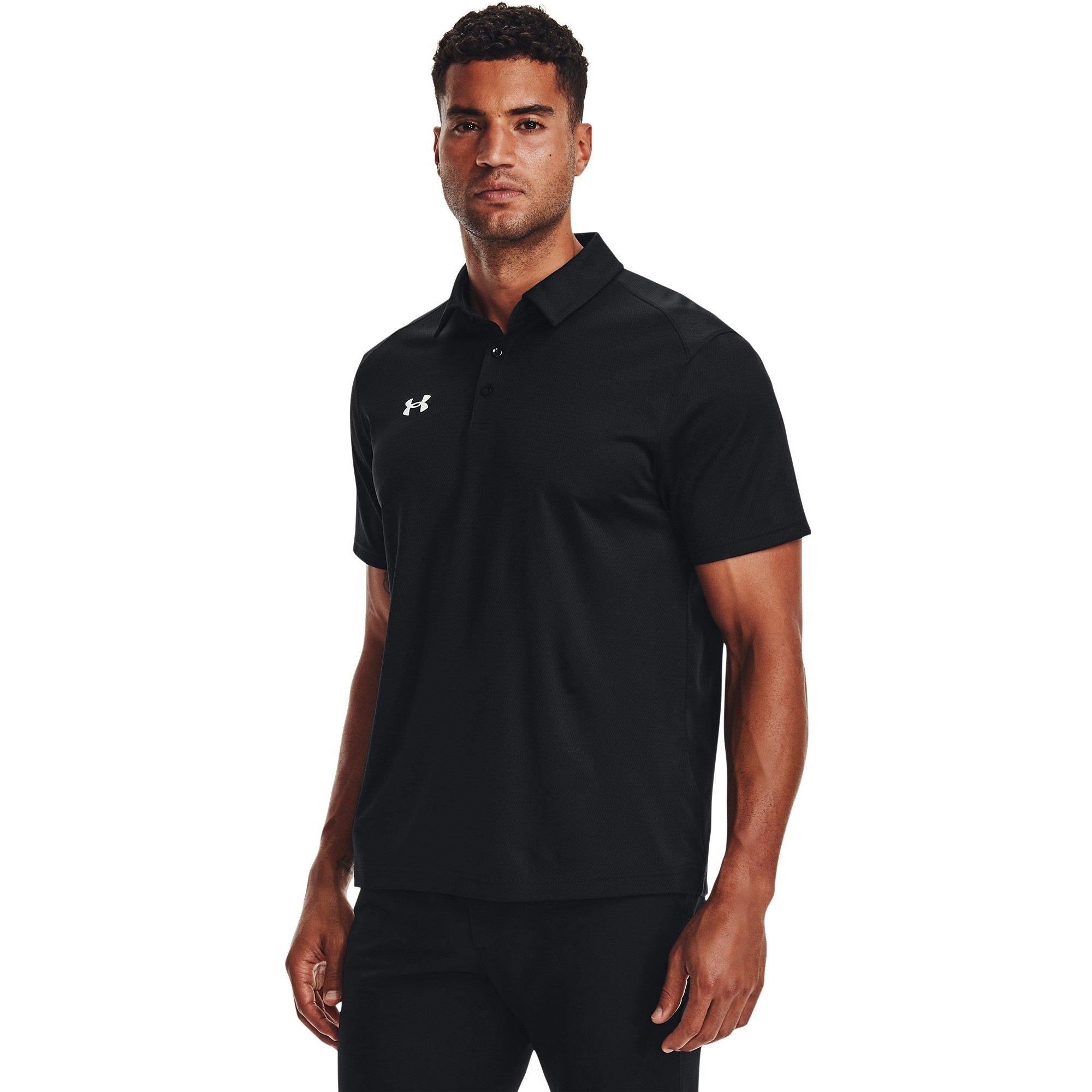 Black/White - Under Armour - Team Tech Polo Sn99 - 3