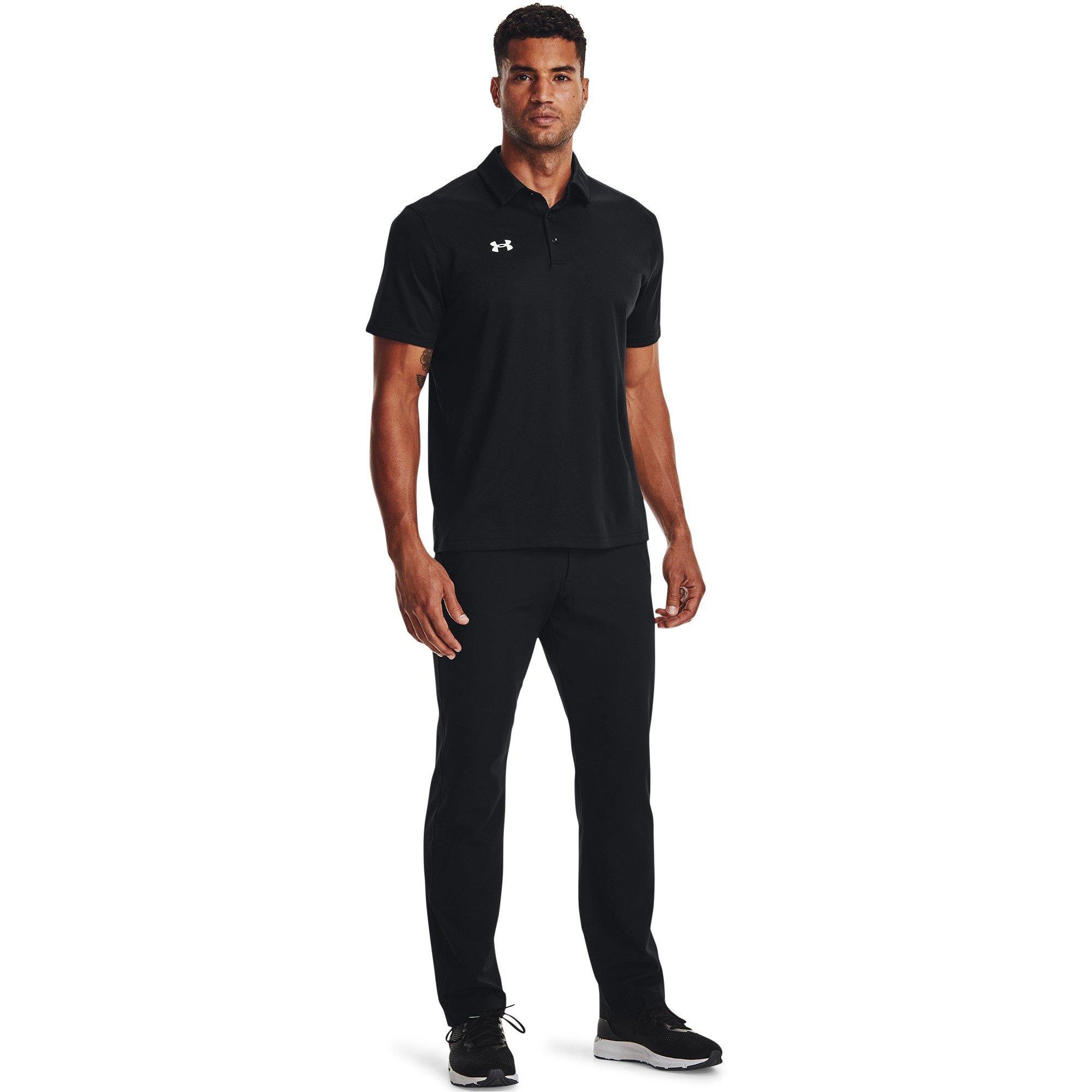 Black/White - Under Armour - Team Tech Polo Sn99 - 6