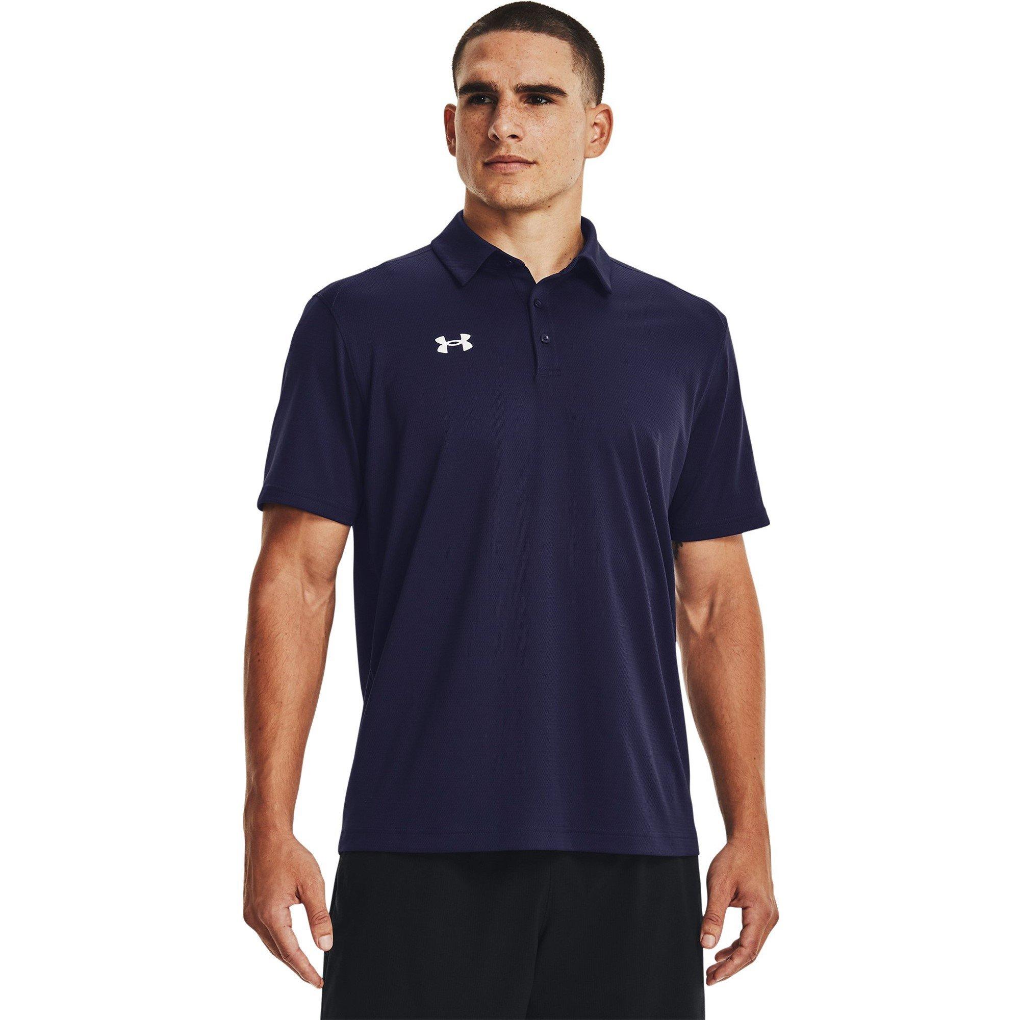 Mdnght Navy/Wht - Under Armour - Tech Mens Team Polo Shirt - 3