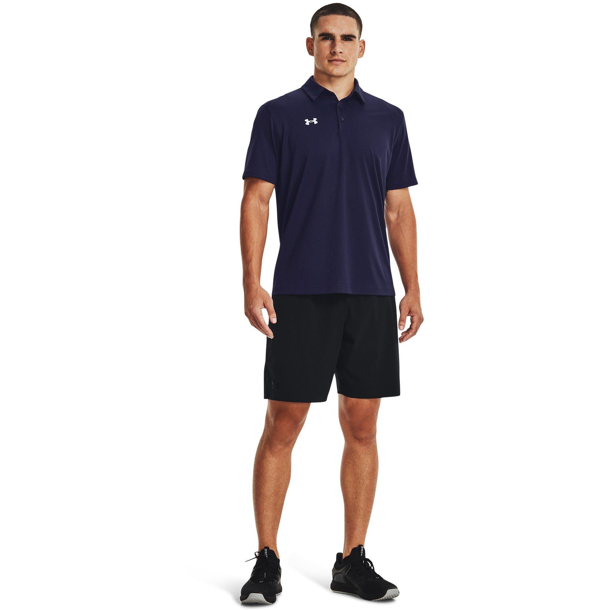 Mdnght Navy/Wht - Under Armour - Tech Mens Team Polo Shirt - 6