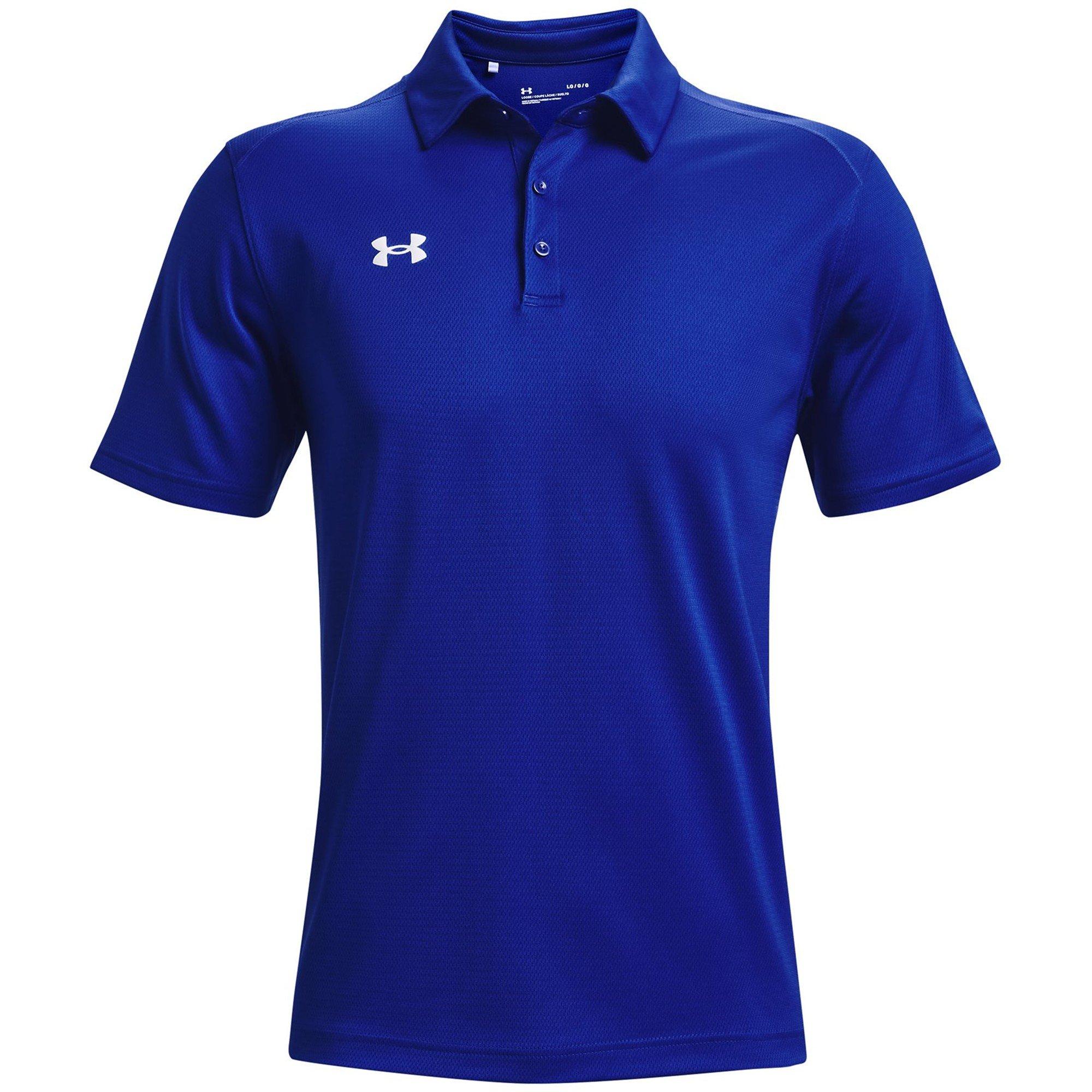 Under Armour Men's Team Tech Short Sleeve Performance Polo Shirt