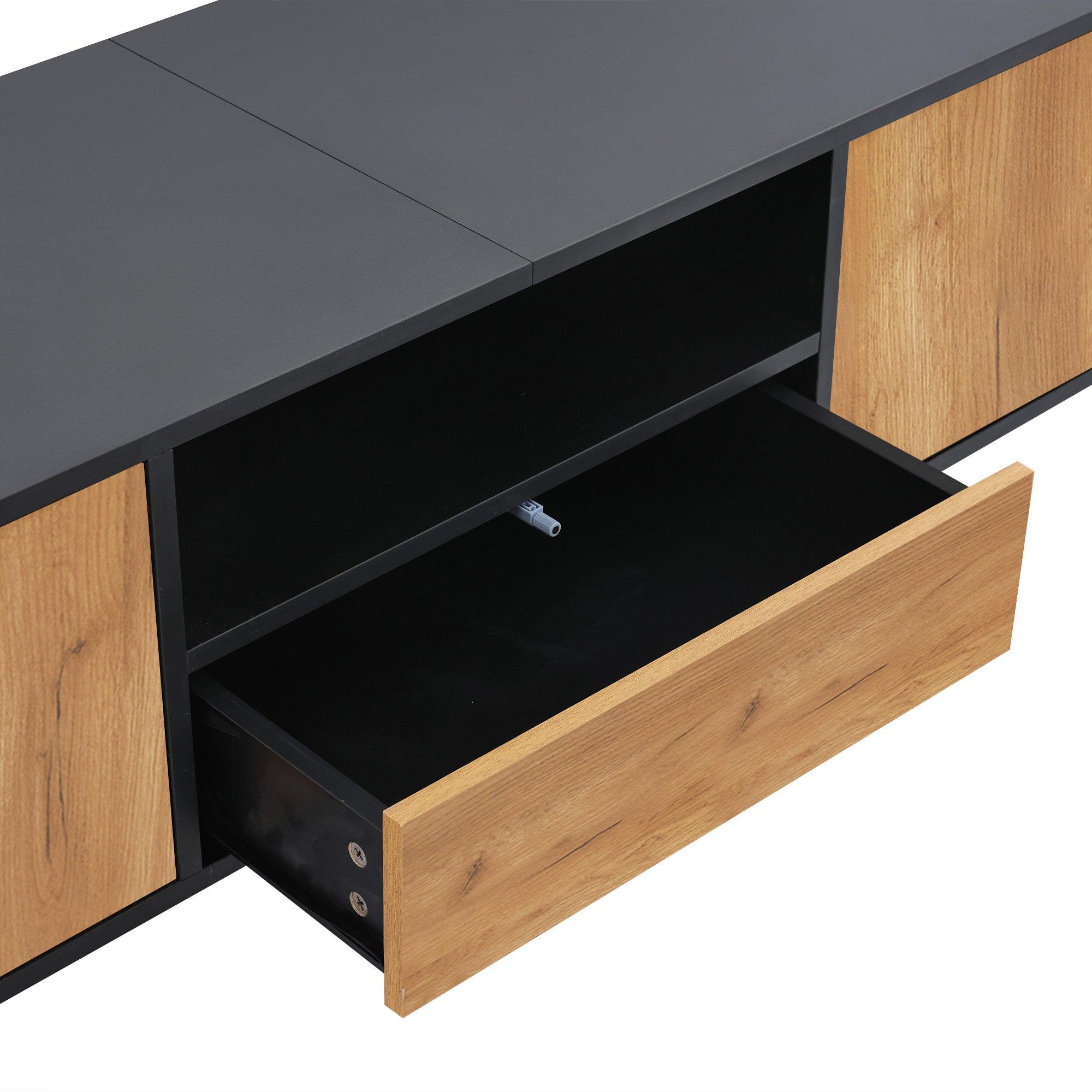 Natural - Urban Meuble - TV Stand Entertainment Center - 14