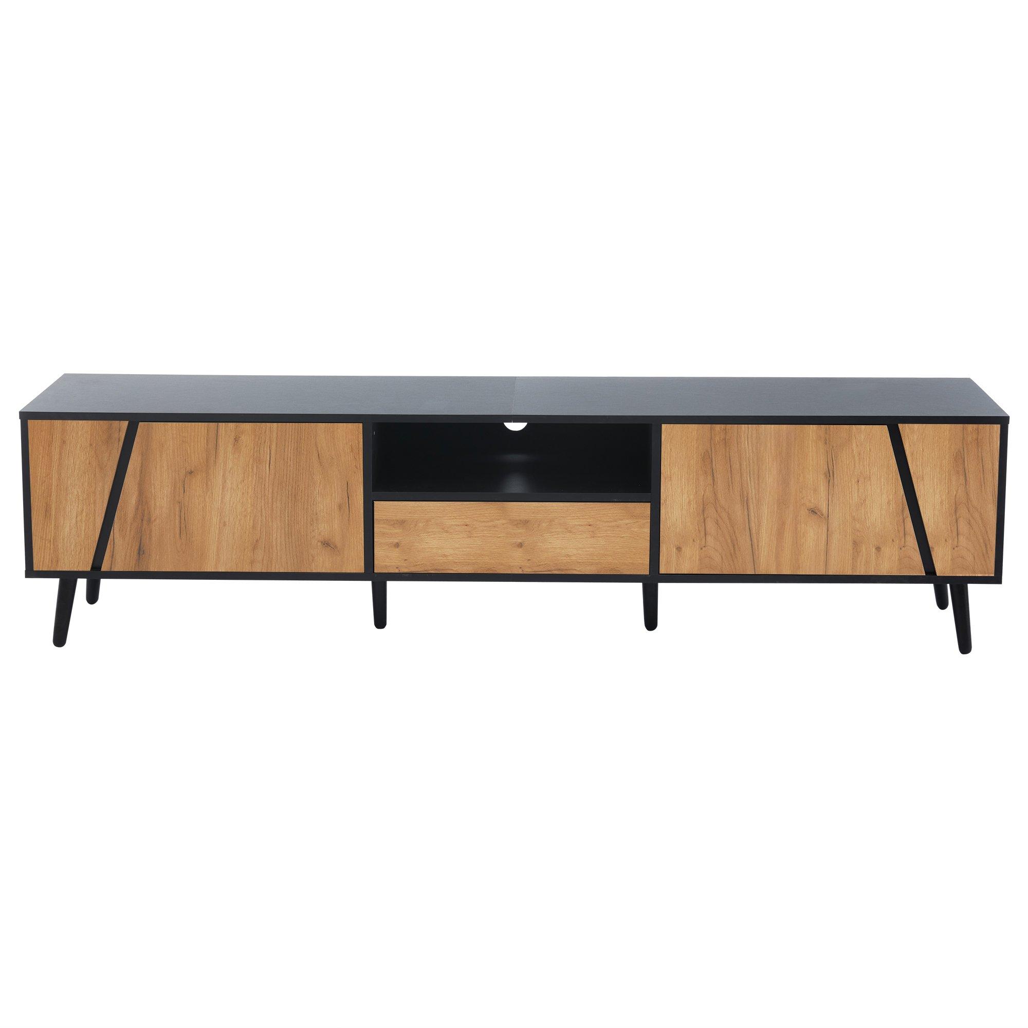 Natural - Urban Meuble - TV Stand Entertainment Center - 5