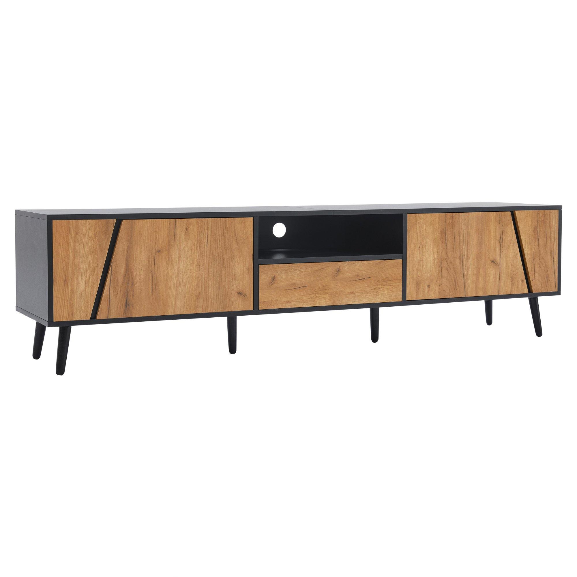 Natural - Urban Meuble - TV Stand Entertainment Center - 8