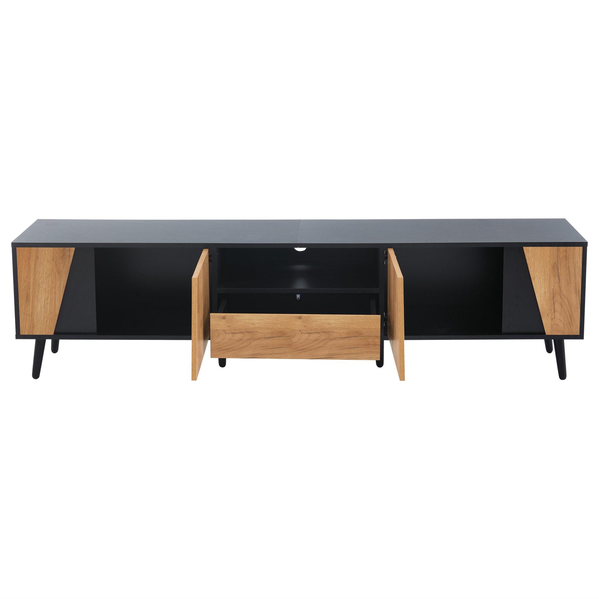 Natural - Urban Meuble - TV Stand Entertainment Center - 9
