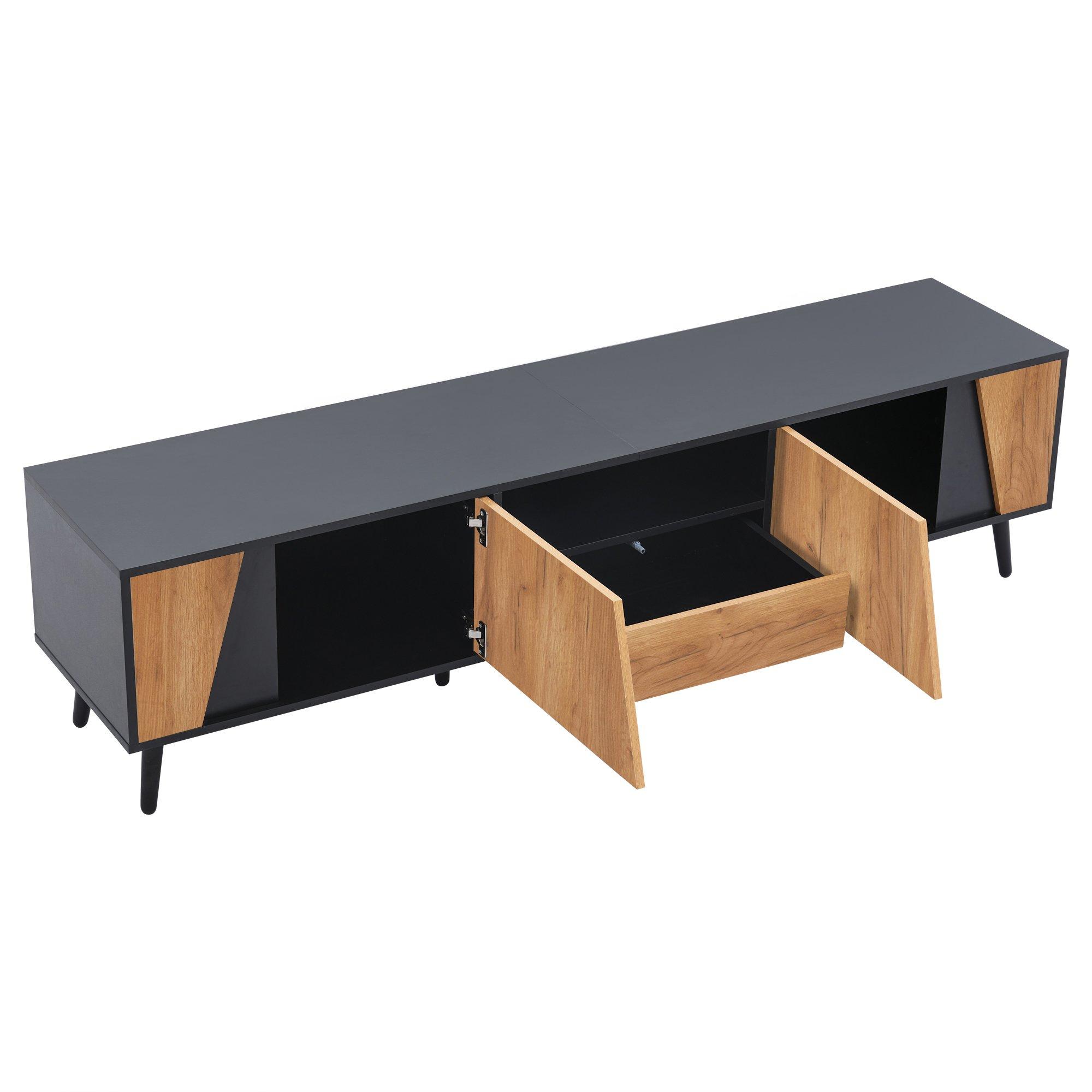 Natural - Urban Meuble - TV Stand Entertainment Center - 10