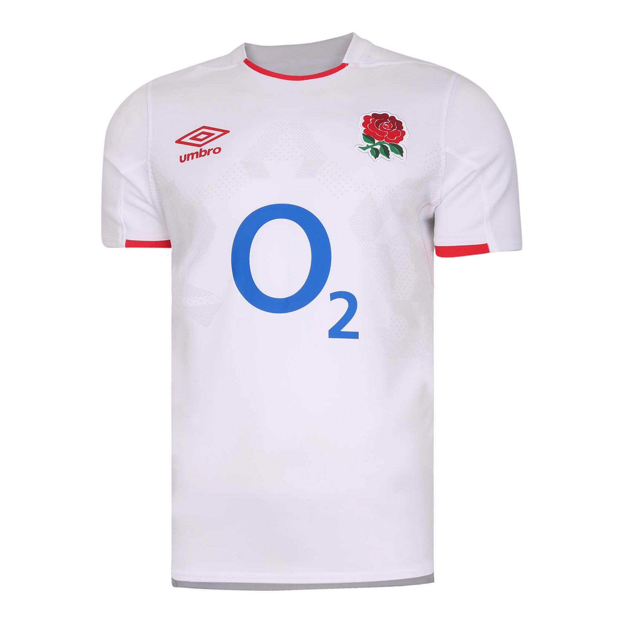 Blanco - Umbro - England Home Pro Rugby Shirt 2020 - 1
