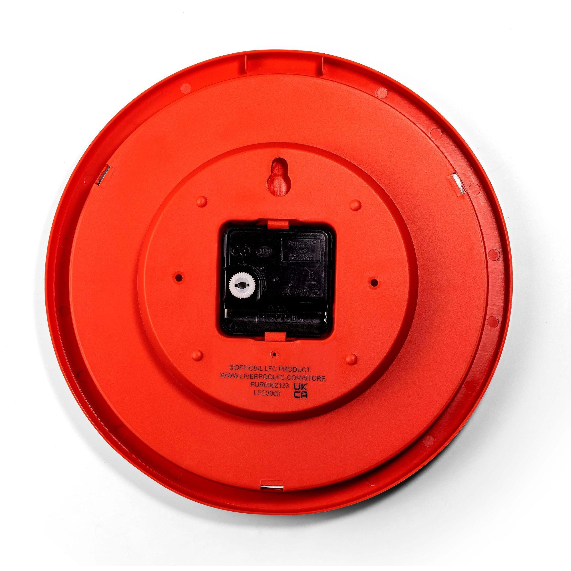 Red - Liverpool FC - Liverpool FC Red Wall Clock - 4