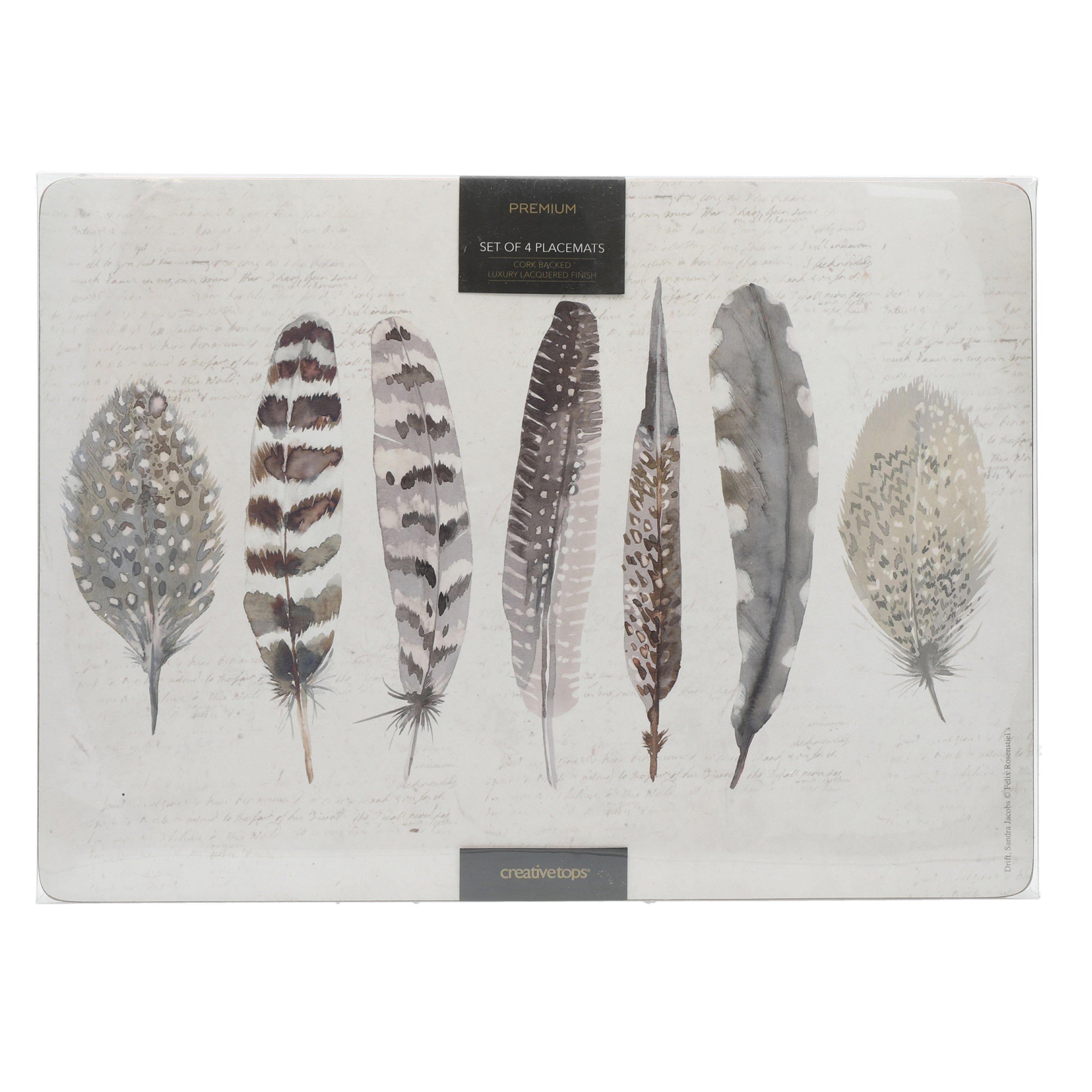 Assorted - Creative Tops - Creative Tops Feathers Pack Of 4 Large Premium Pla - 2