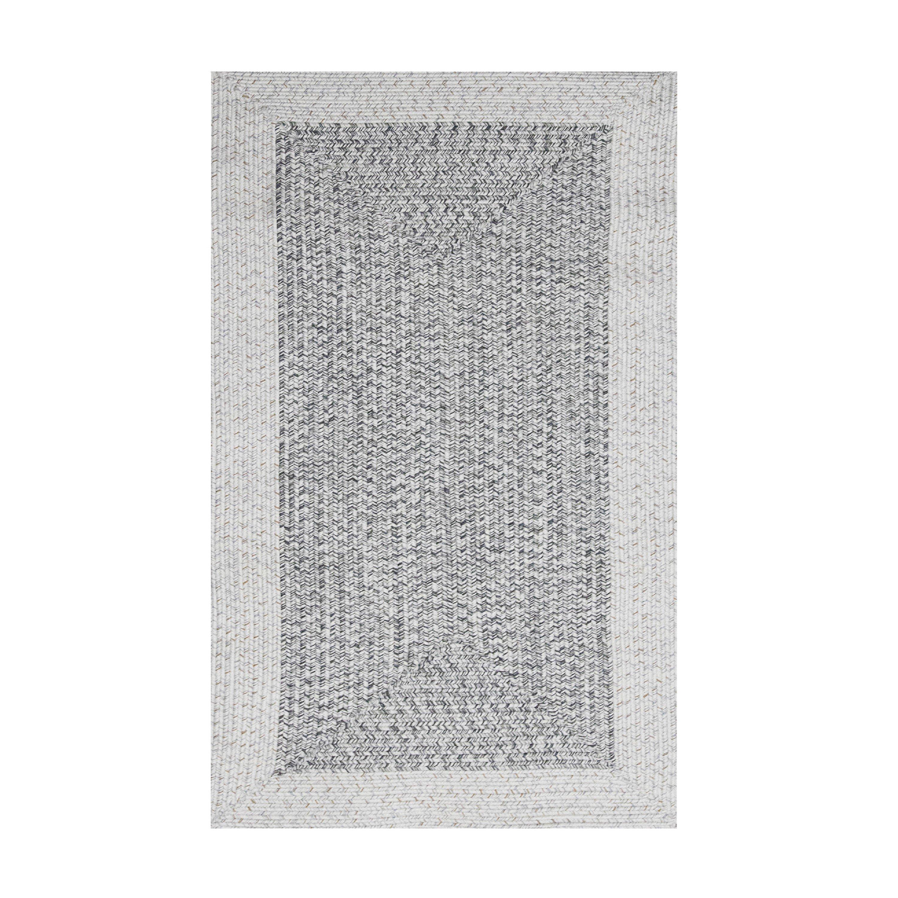 Light Grey - Streetwize - Jute Style Rug - Light Grey - 80cm x 150cm - 1