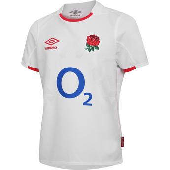 Umbro England Home Pro Rugby Shirt 2020 2021 Junior