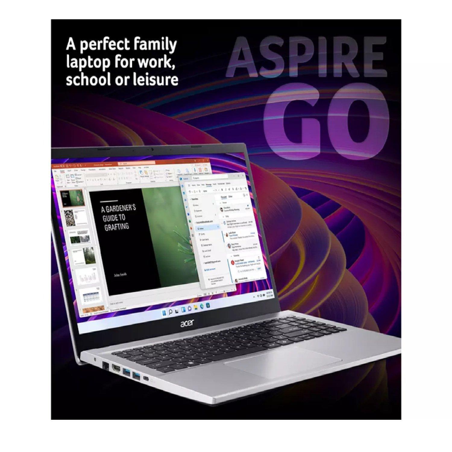 Silver - Acer - Aspire 15 Laptop Ryzen 7 16GB RAM 512GB Win 11 - 3