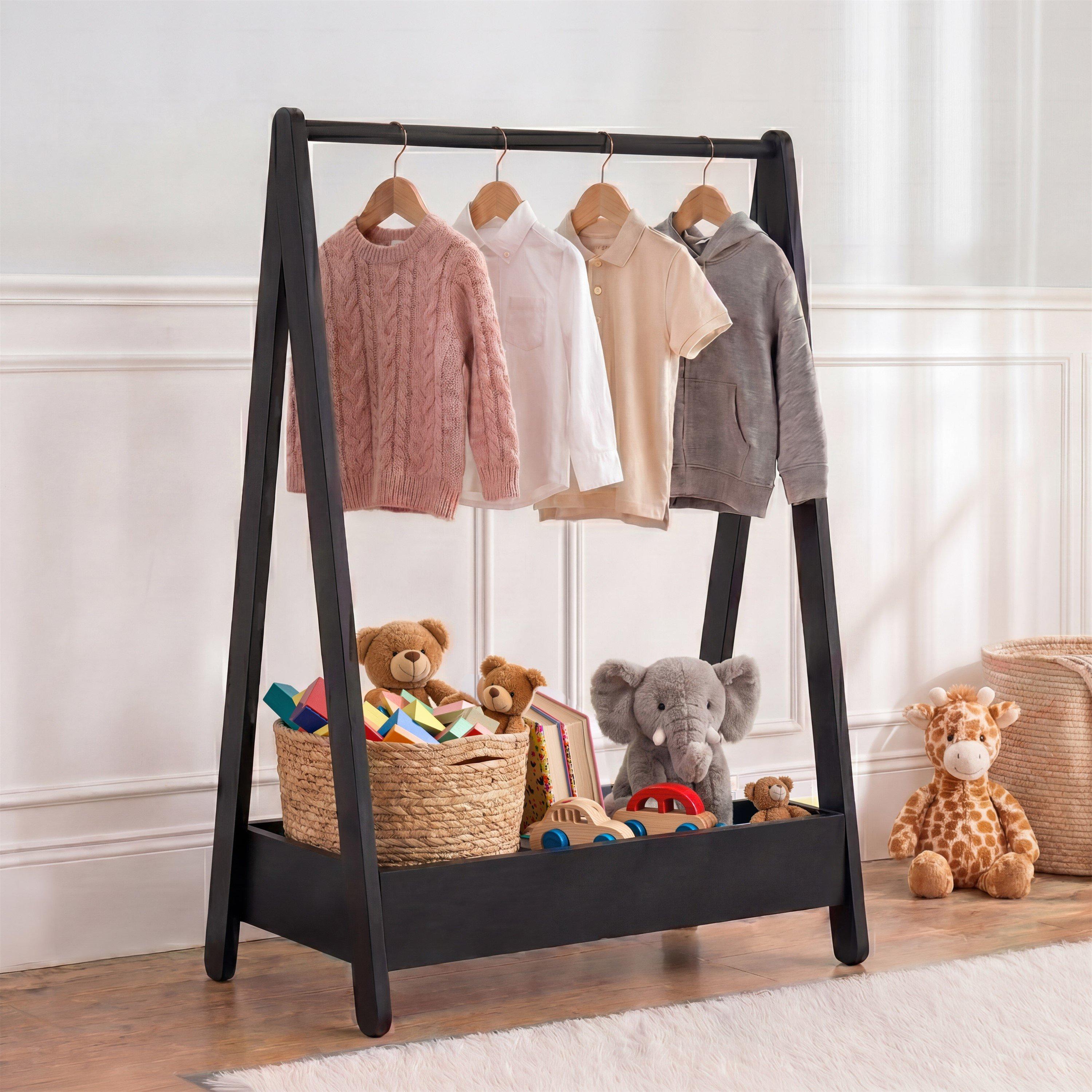 Junior Vida Kids Garment Clothes Rack Rail