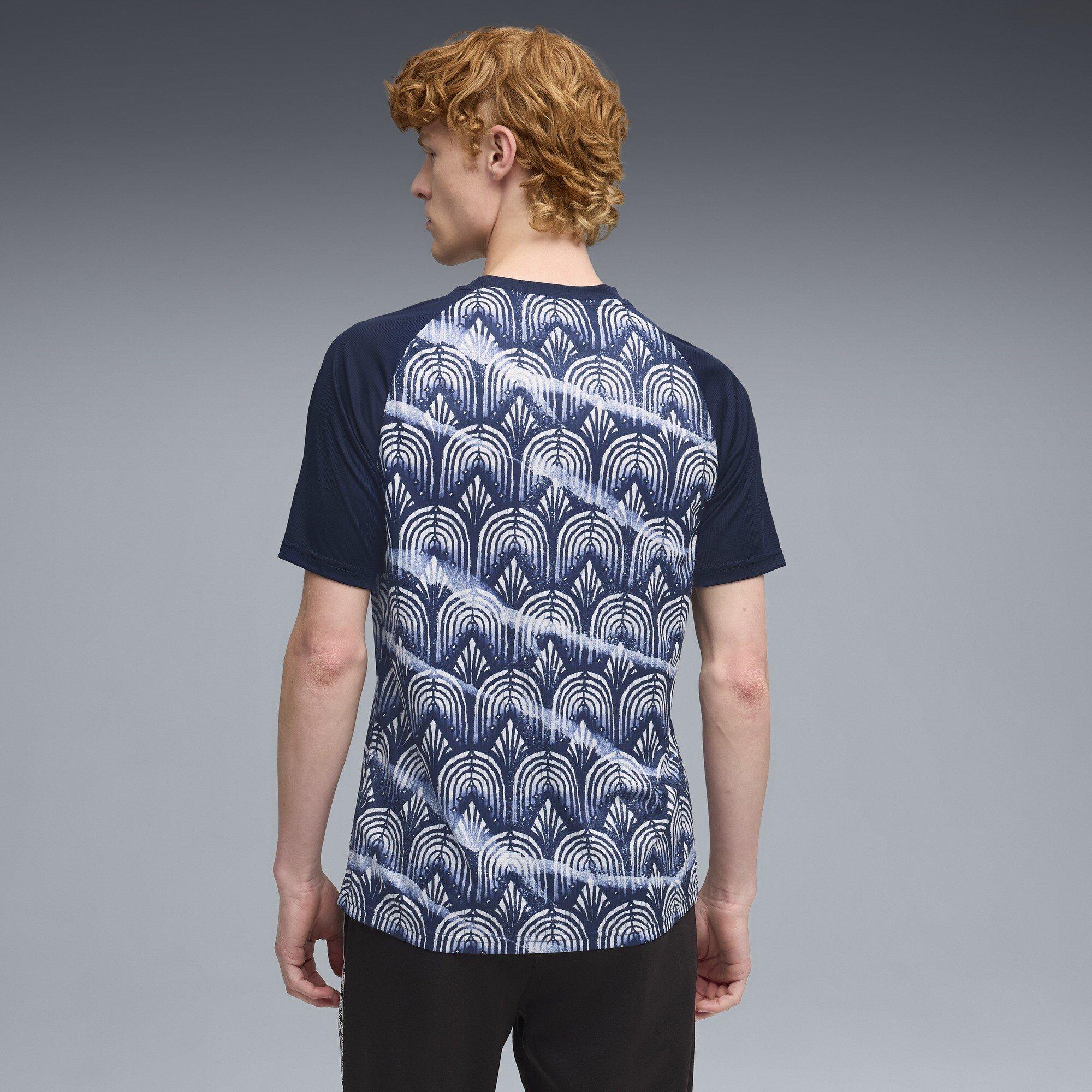 Schwarz/Weiß - Puma - Men's Austria Short Sleeve T-Shirt - 4