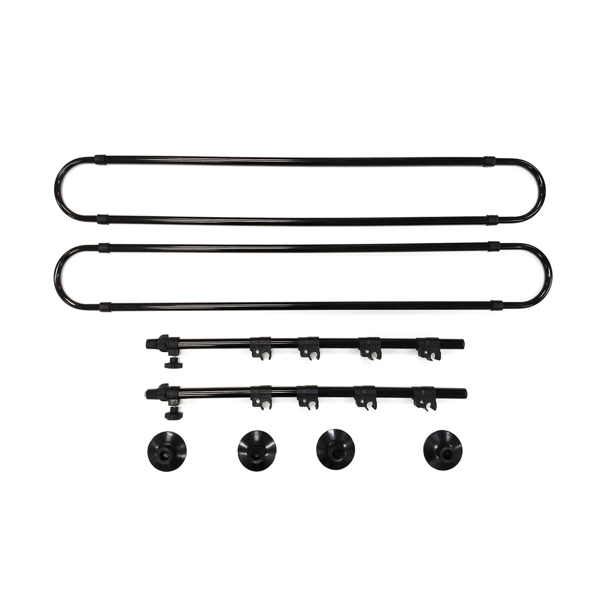 Black - Streetwize - Universal Heavy Duty Fully Adjustable Dog Guard - 3