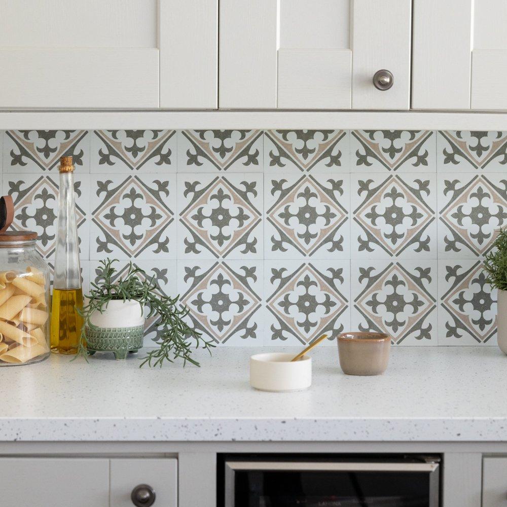 Natural - D C Fix - Self Adhesive Vinyl Wall Tiles Nadia Natural - 1