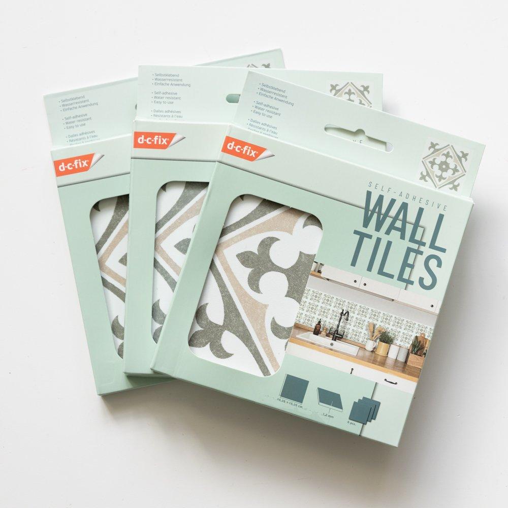 Natural - D C Fix - Self Adhesive Vinyl Wall Tiles Nadia Natural - 2